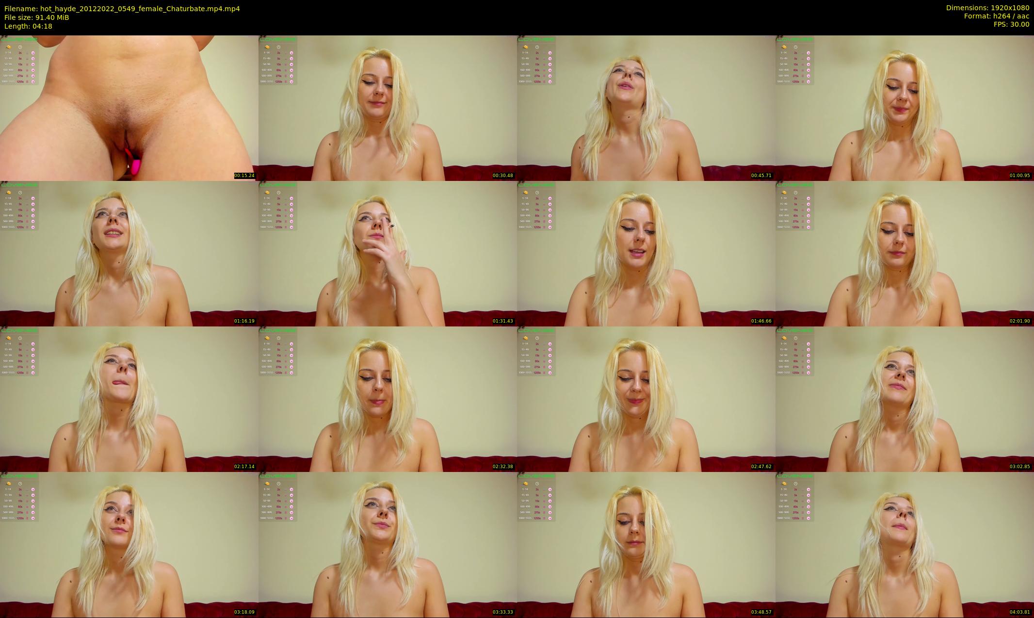 hot_hayde — 5 minute Chaturbate female cam show recording, 1080p, Dec 20, 2022