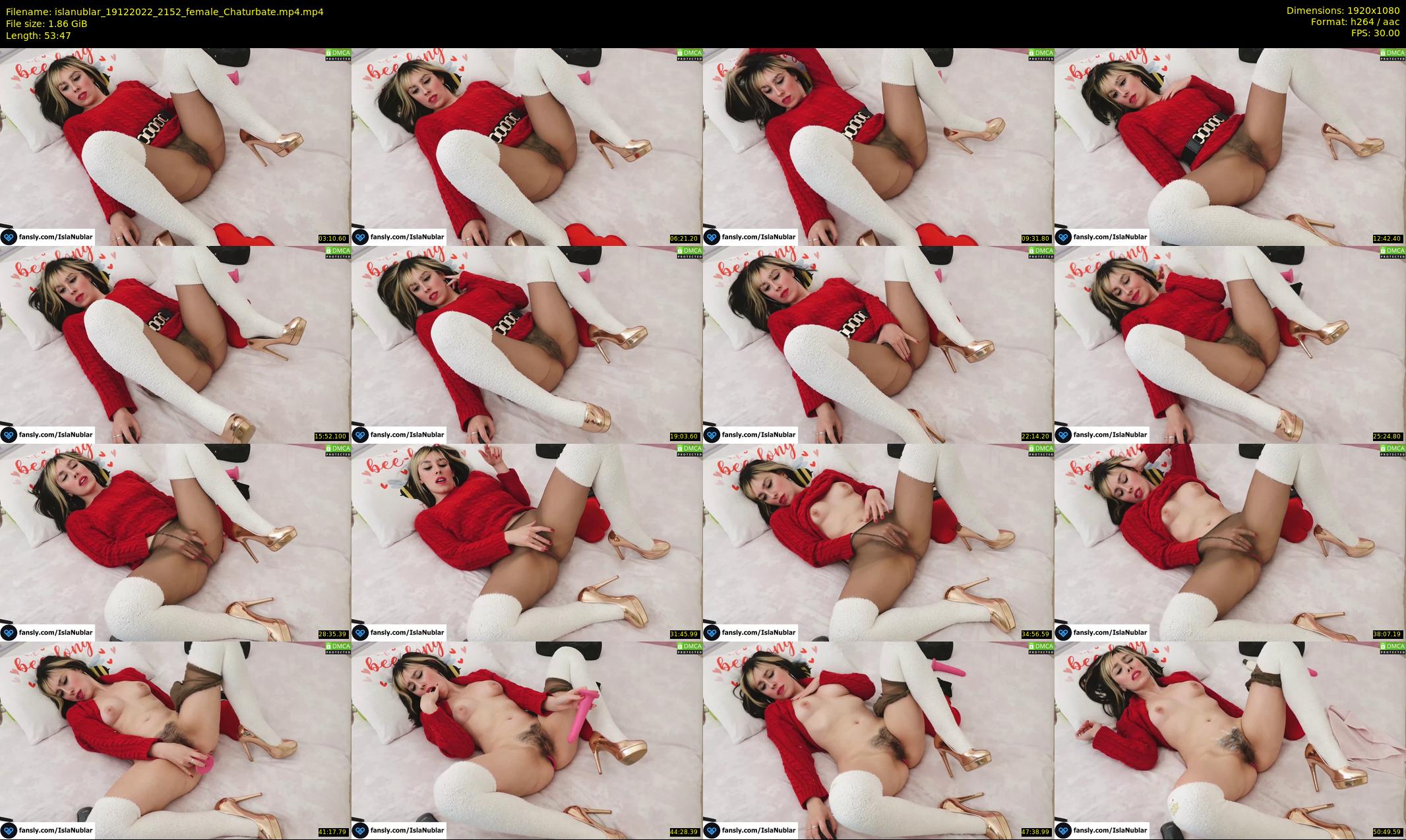 islanublar — 54 minute Chaturbate female cam show recording, 1080p, Dec 19, 2022