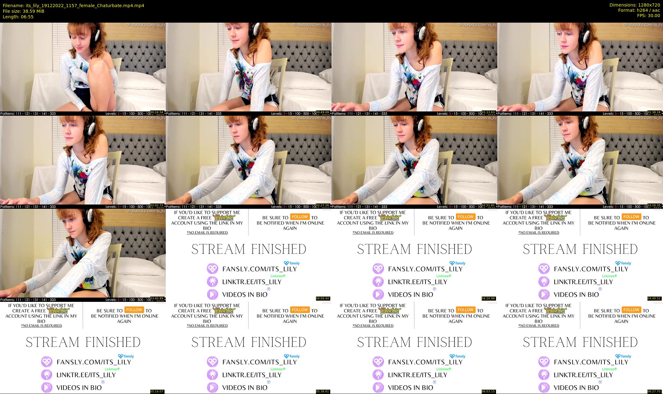 its_lily — 7 minute Chaturbate female cam show recording, 720p, Dec 19, 2022