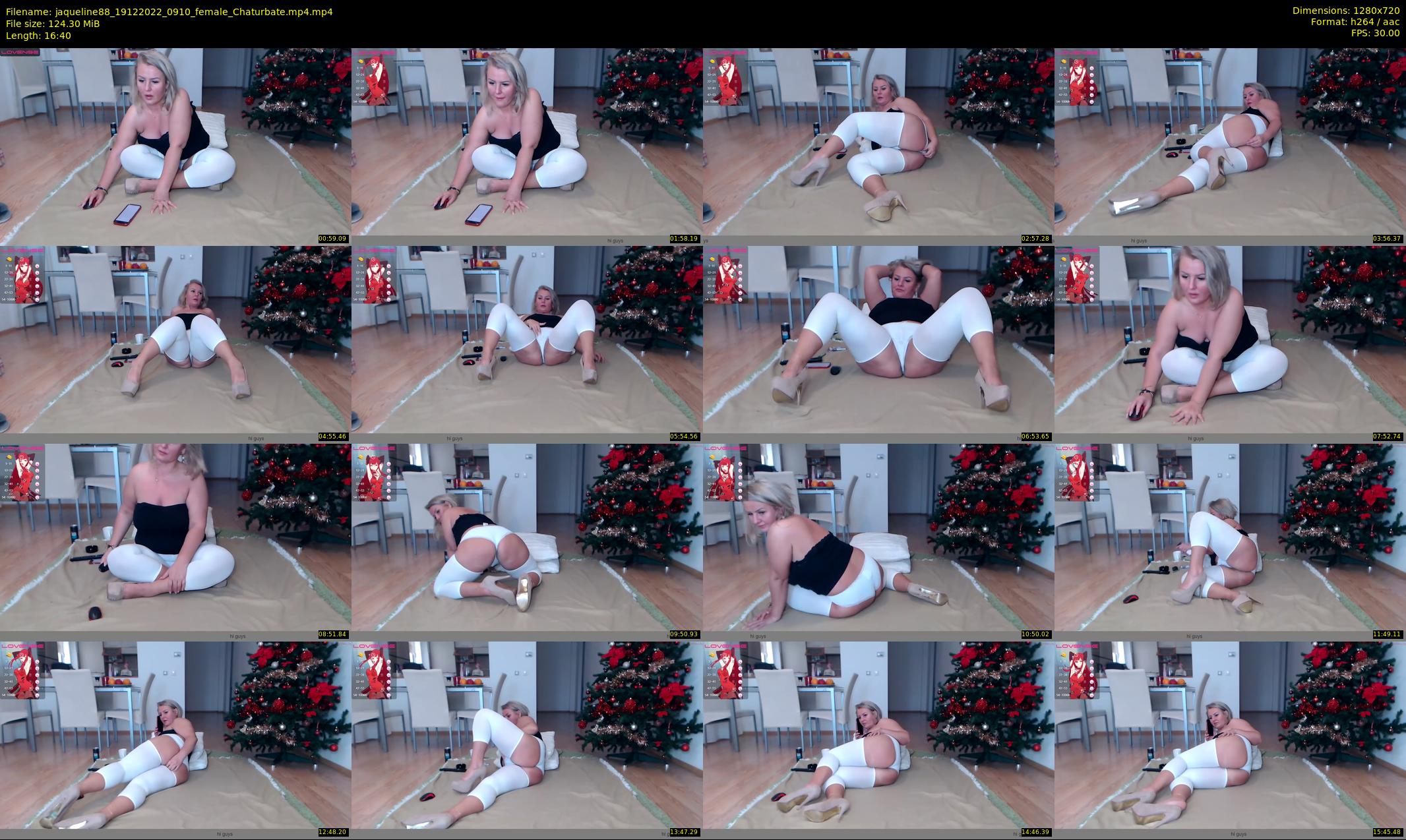 jaqueline88 — 17 minute Chaturbate female cam show recording, 720p, Dec 19, 2022