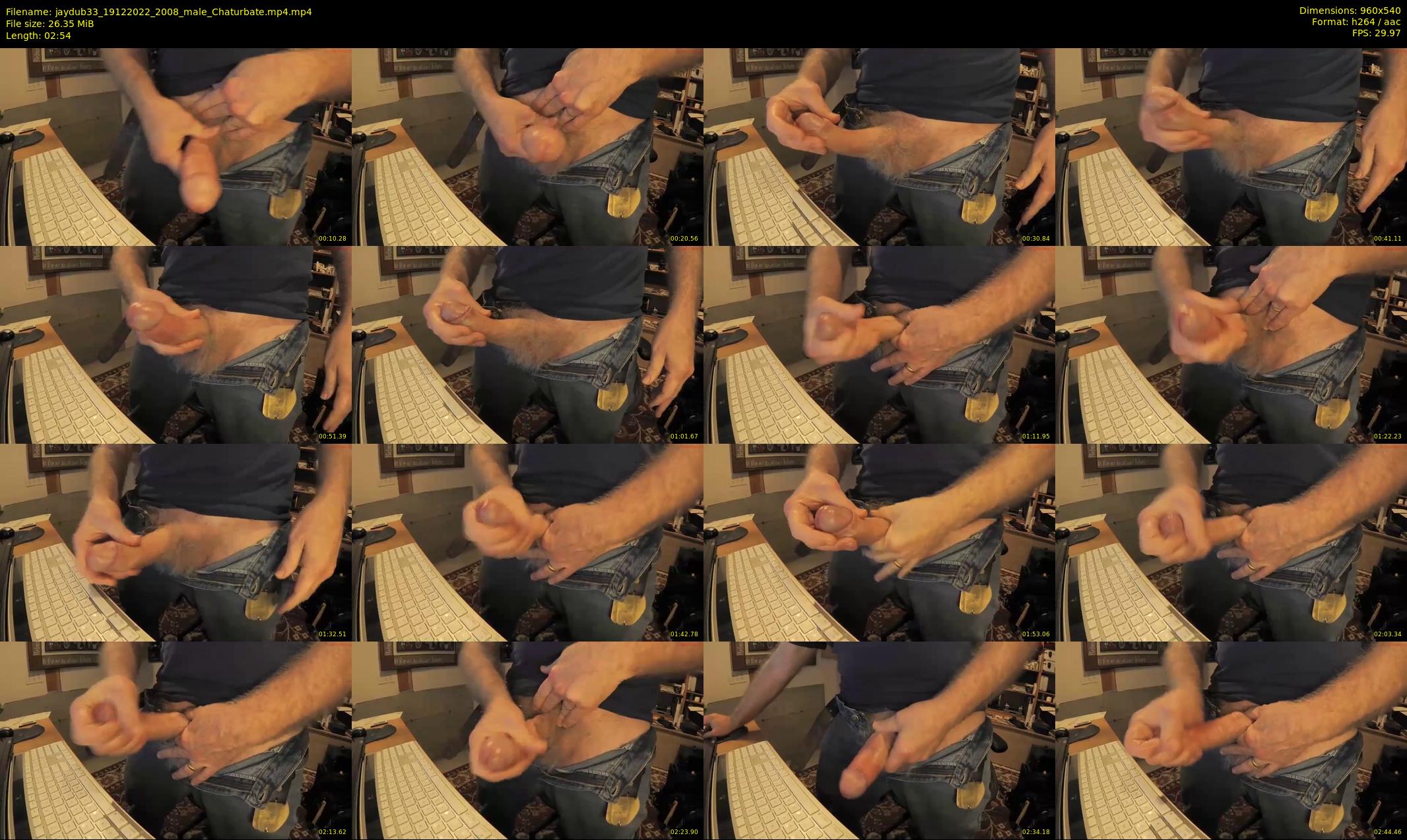 jaydub33 — 3 minute Chaturbate male cam show recording, 480p, Dec 19, 2022