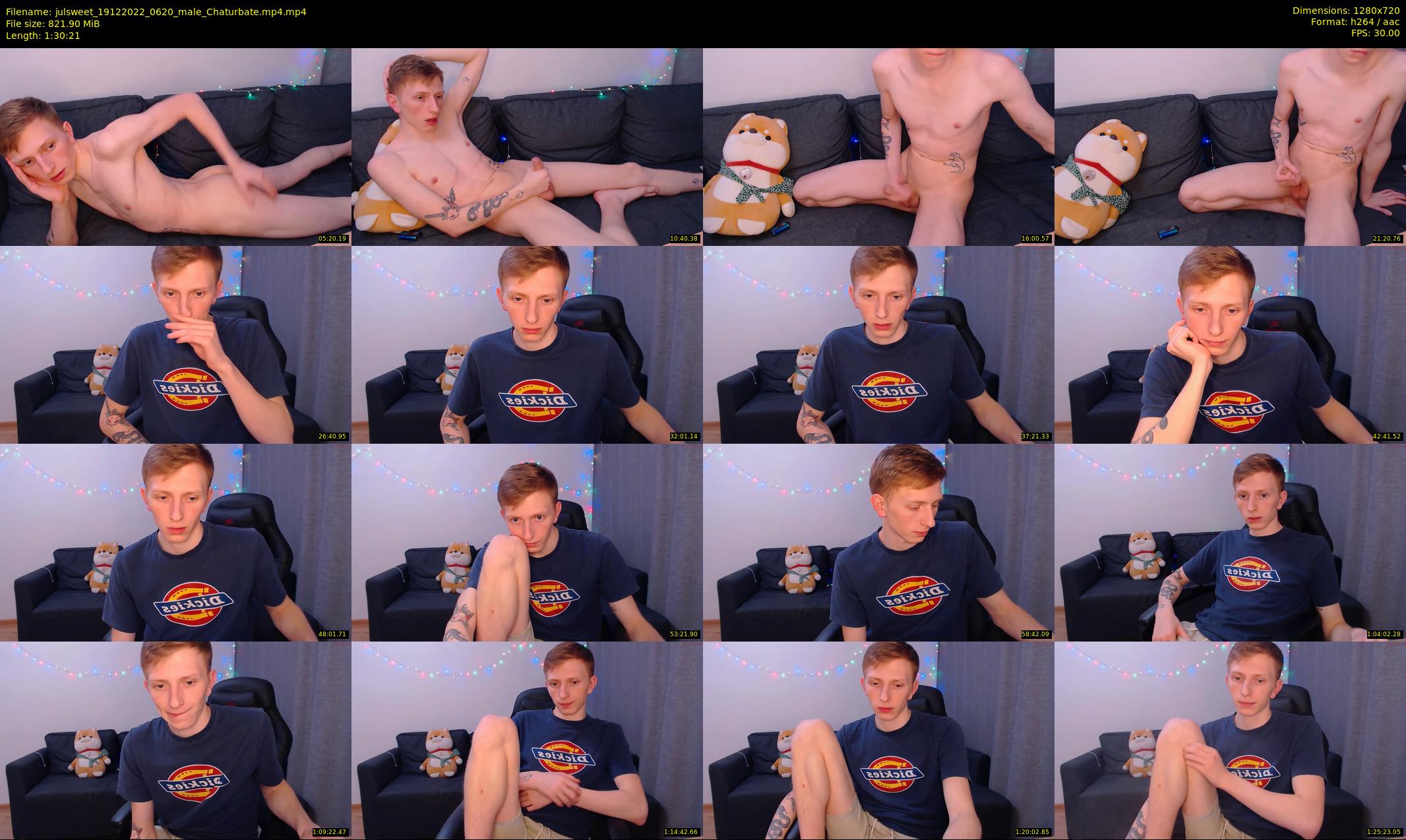 julsweet — 91 minute Chaturbate male cam show recording, 720p, Dec 19, 2022