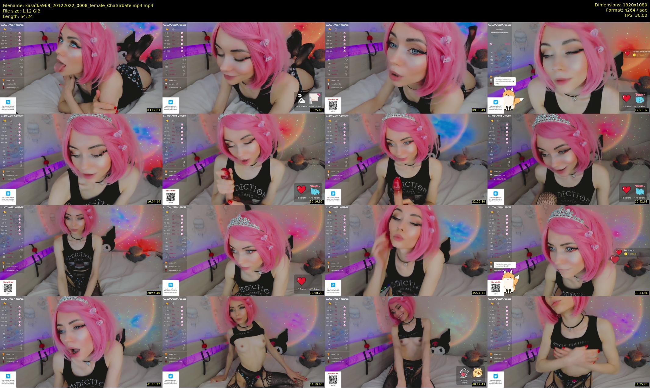 kasatka969 — 55 minute Chaturbate female cam show recording, 1080p, Dec 20, 2022