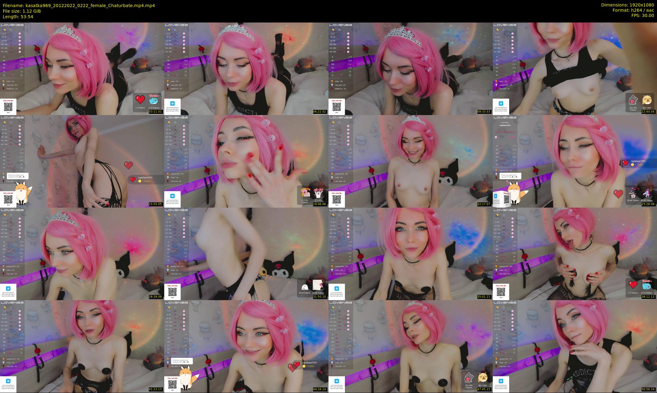 kasatka969 — 54 minute Chaturbate female cam show recording, 1080p, Dec 20, 2022