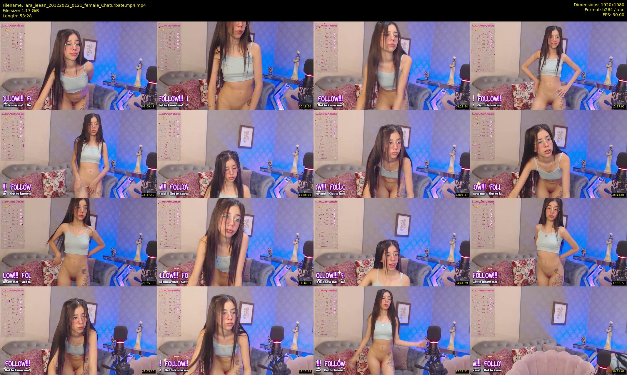 lara_jeean — 54 minute Chaturbate female cam show recording, 1080p, Dec 20, 2022