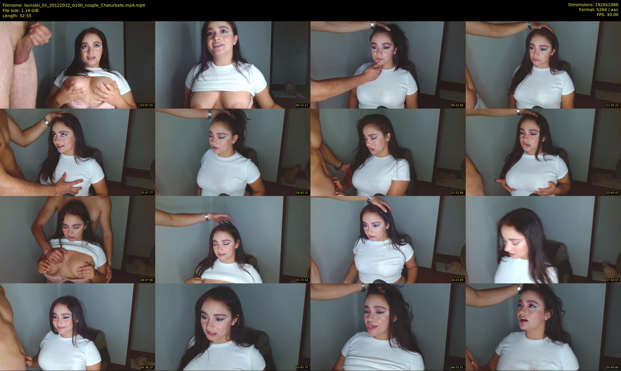 lauralei_01 — 53 minute Chaturbate couple cam show recording, 1080p, Dec 20, 2022