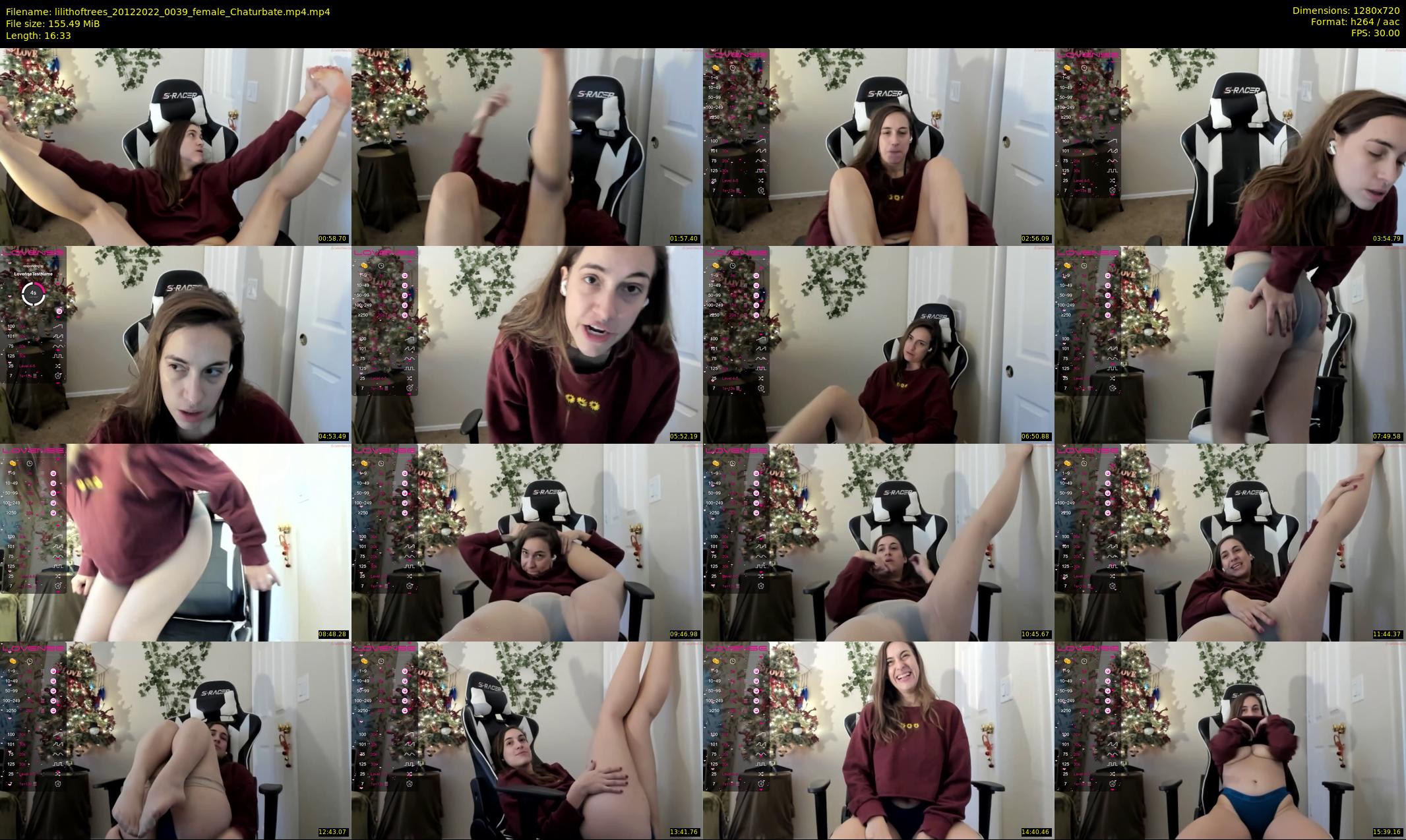 lilithoftrees — 17 minute Chaturbate female cam show recording, 720p, Dec 20, 2022