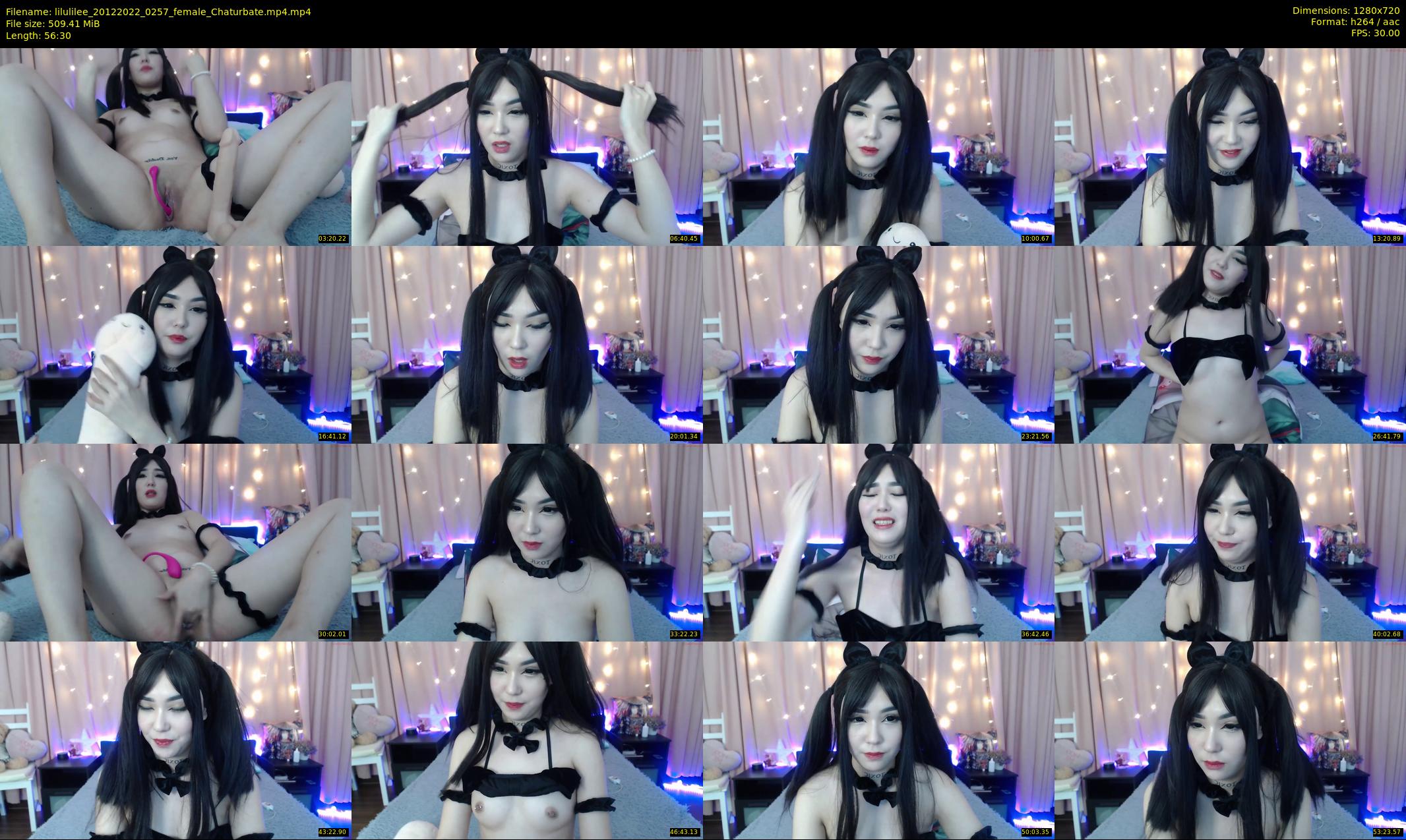 lilulilee — 57 minute Chaturbate female cam show recording, 720p, Dec 20, 2022