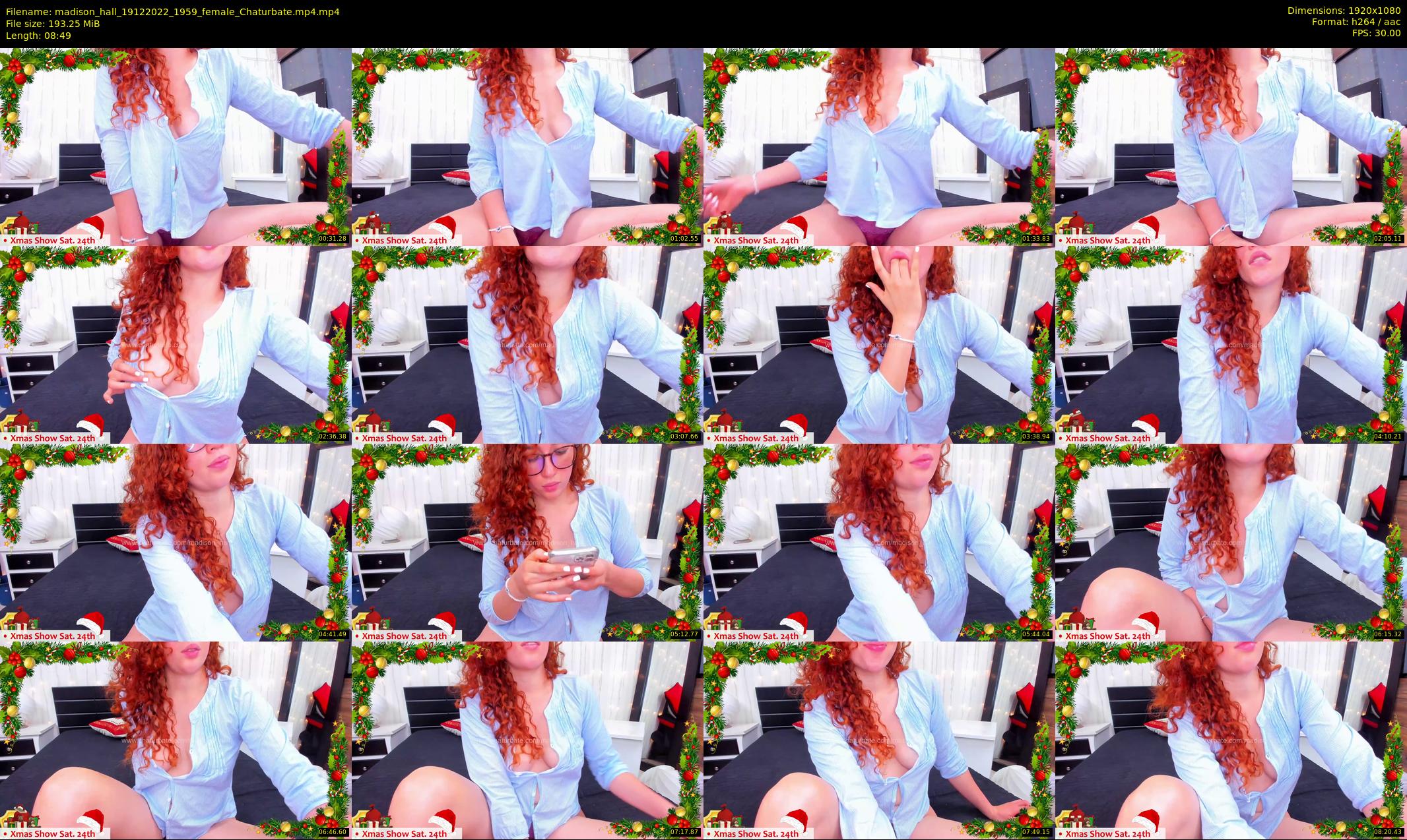 madison_hall — 9 minute Chaturbate female cam show recording, 1080p, Dec 19, 2022