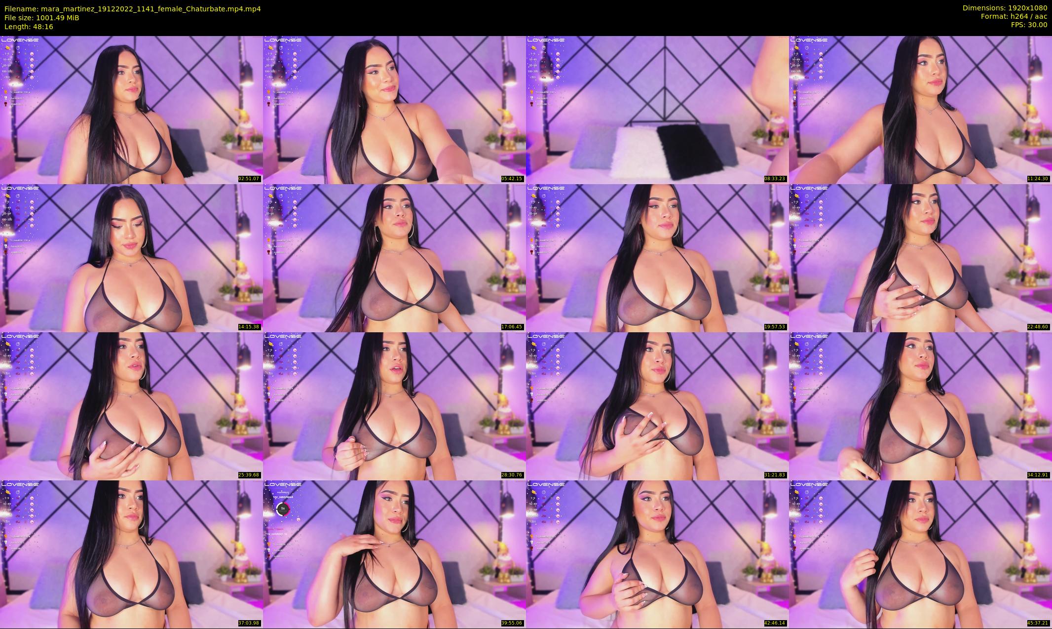 mara_martinez — 49 minute Chaturbate female cam show recording, 1080p, Dec 19, 2022