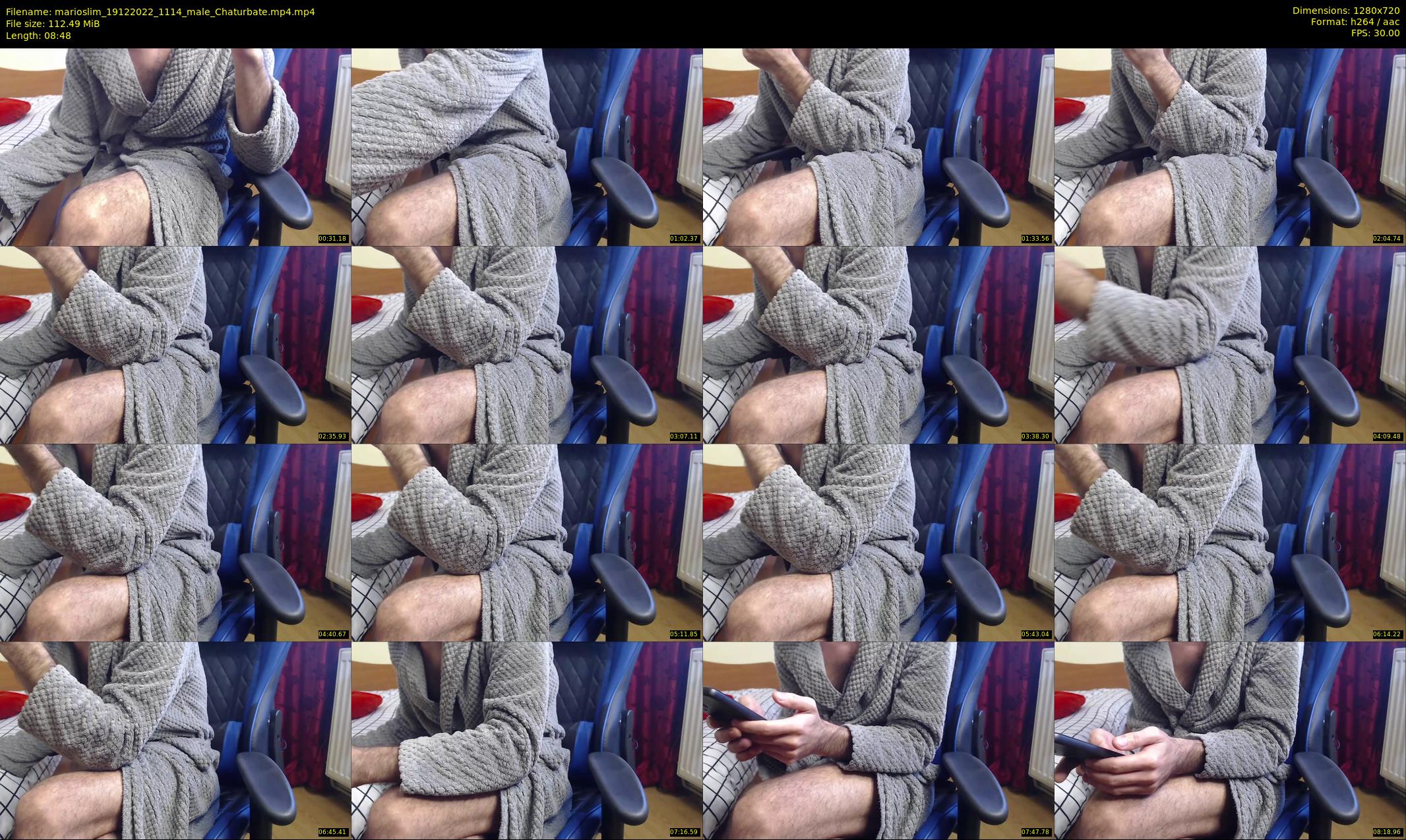 marioslim — 9 minute Chaturbate male cam show recording, 720p, Dec 19, 2022