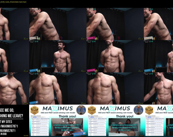 maximus_787 — 9 minute Chaturbate male cam show recording, 1080p, Dec 20, 2022