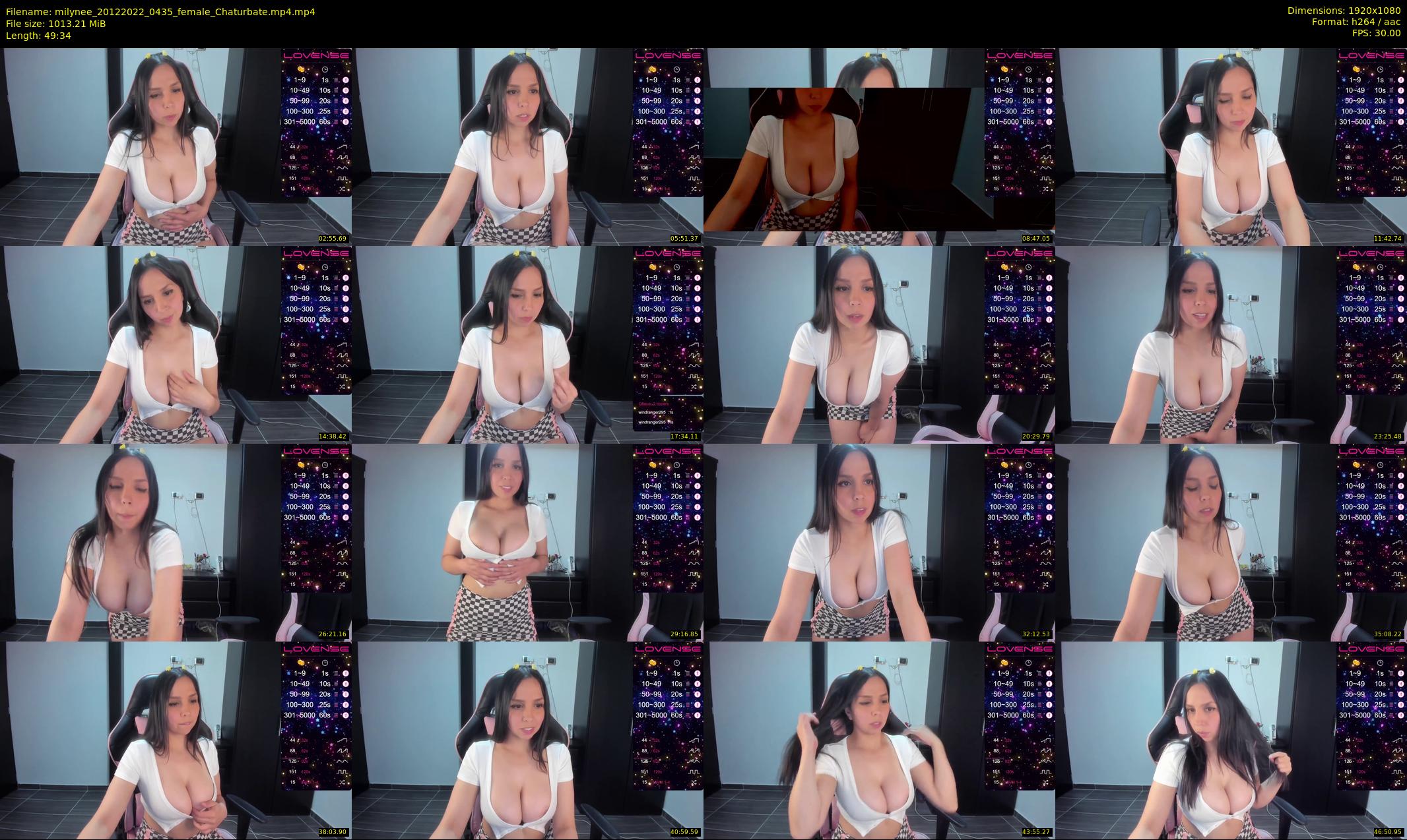 milynee — 50 minute Chaturbate female cam show recording, 1080p, Dec 20, 2022