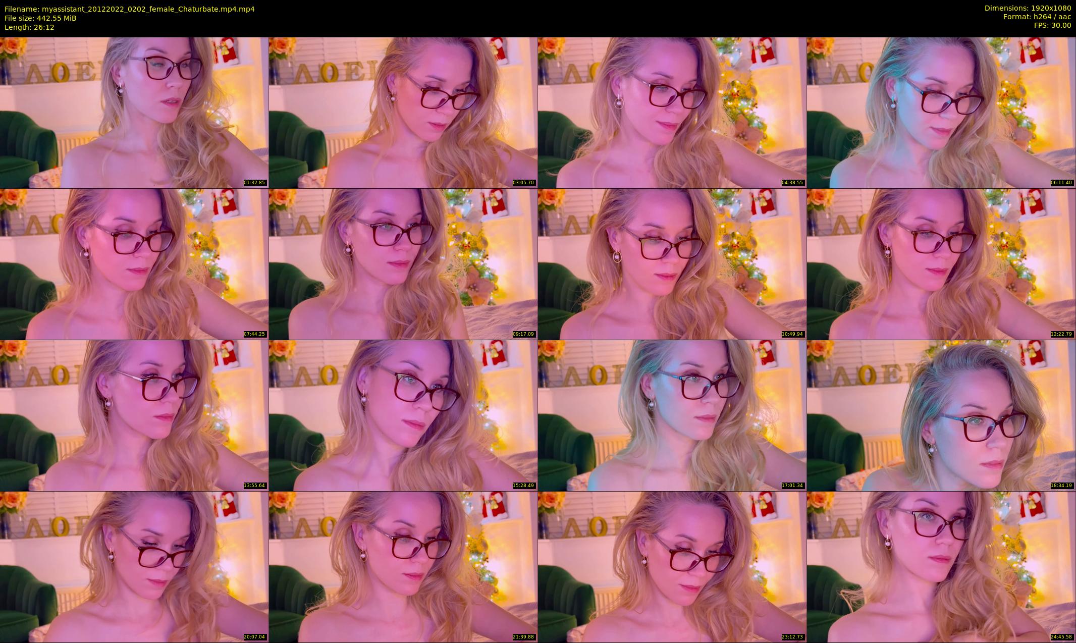 myassistant — 27 minute Chaturbate female cam show recording, 1080p, Dec 20, 2022