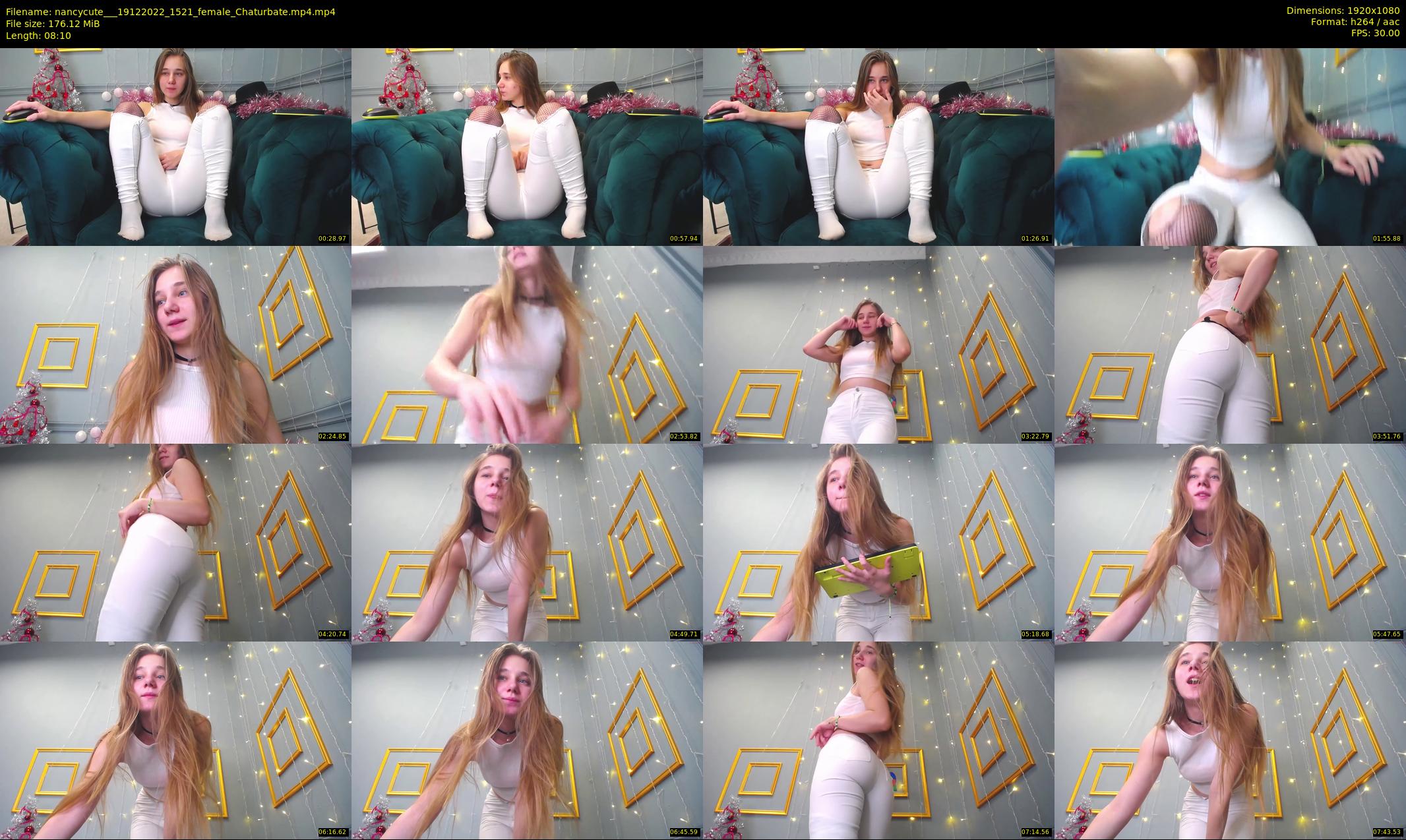 nancycute__ — 9 minute Chaturbate female cam show recording, 1080p, Dec 19, 2022