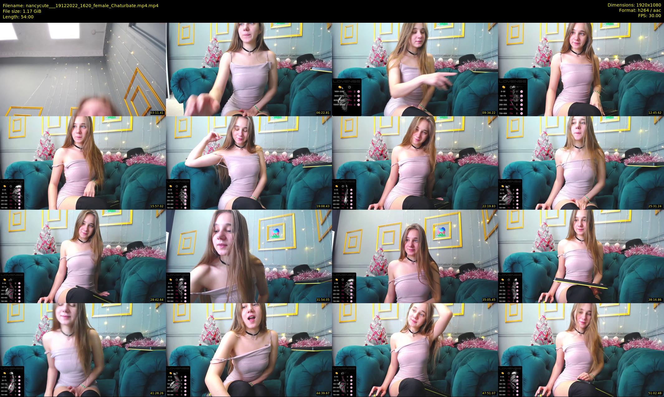 nancycute__ — 54 minute Chaturbate female cam show recording, 1080p, Dec 19, 2022
