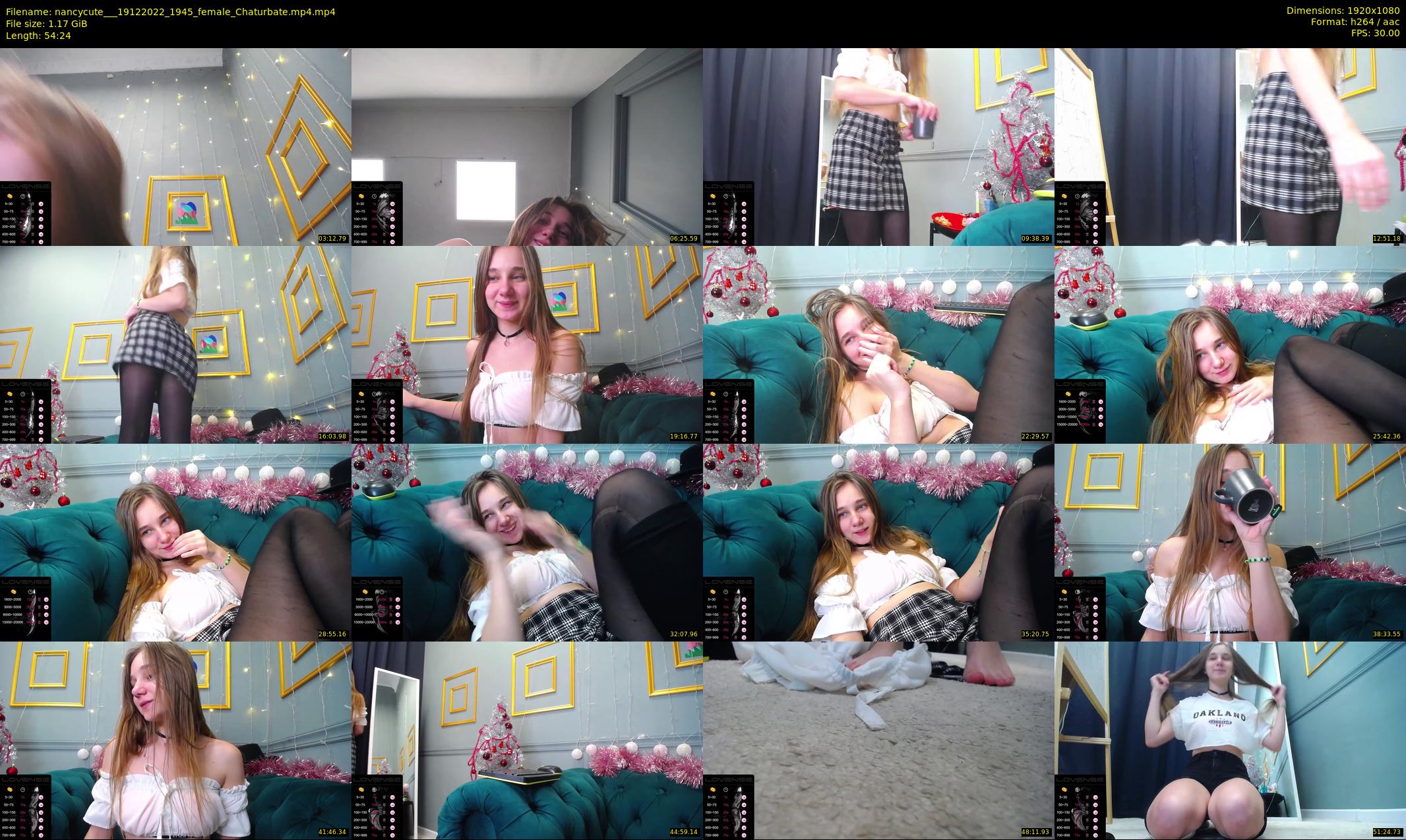 nancycute__ — 55 minute Chaturbate female cam show recording, 1080p, Dec 19, 2022