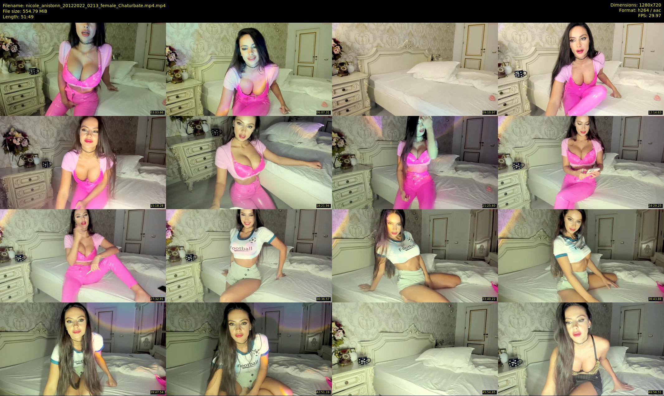 nicole_anistonn — 52 minute Chaturbate female cam show recording, 720p, Dec 20, 2022