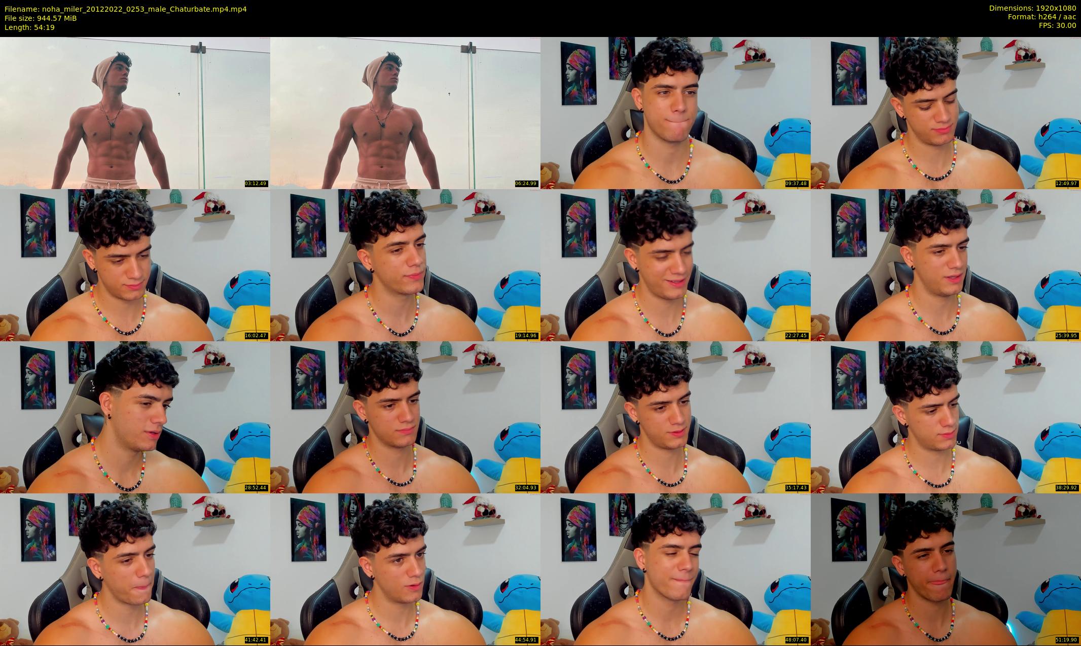 noha_miler — 55 minute Chaturbate male cam show recording, 1080p, Dec 20, 2022