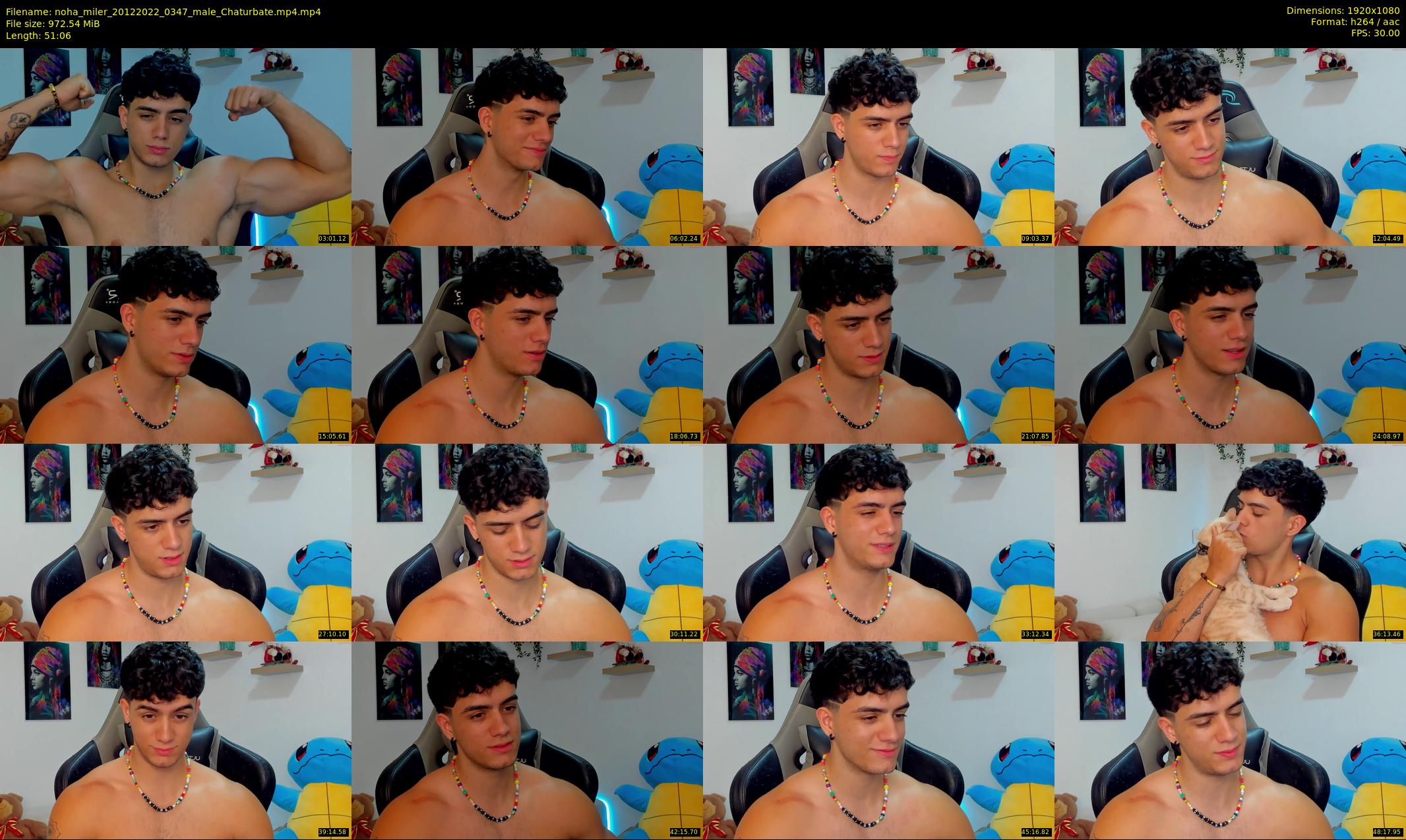 noha_miler — 52 minute Chaturbate male cam show recording, 1080p, Dec 20, 2022