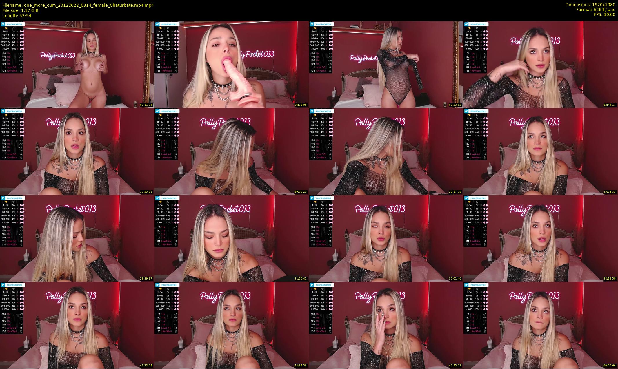 one_more_cum — 54 minute Chaturbate couple cam show recording, 1080p, Dec 20, 2022