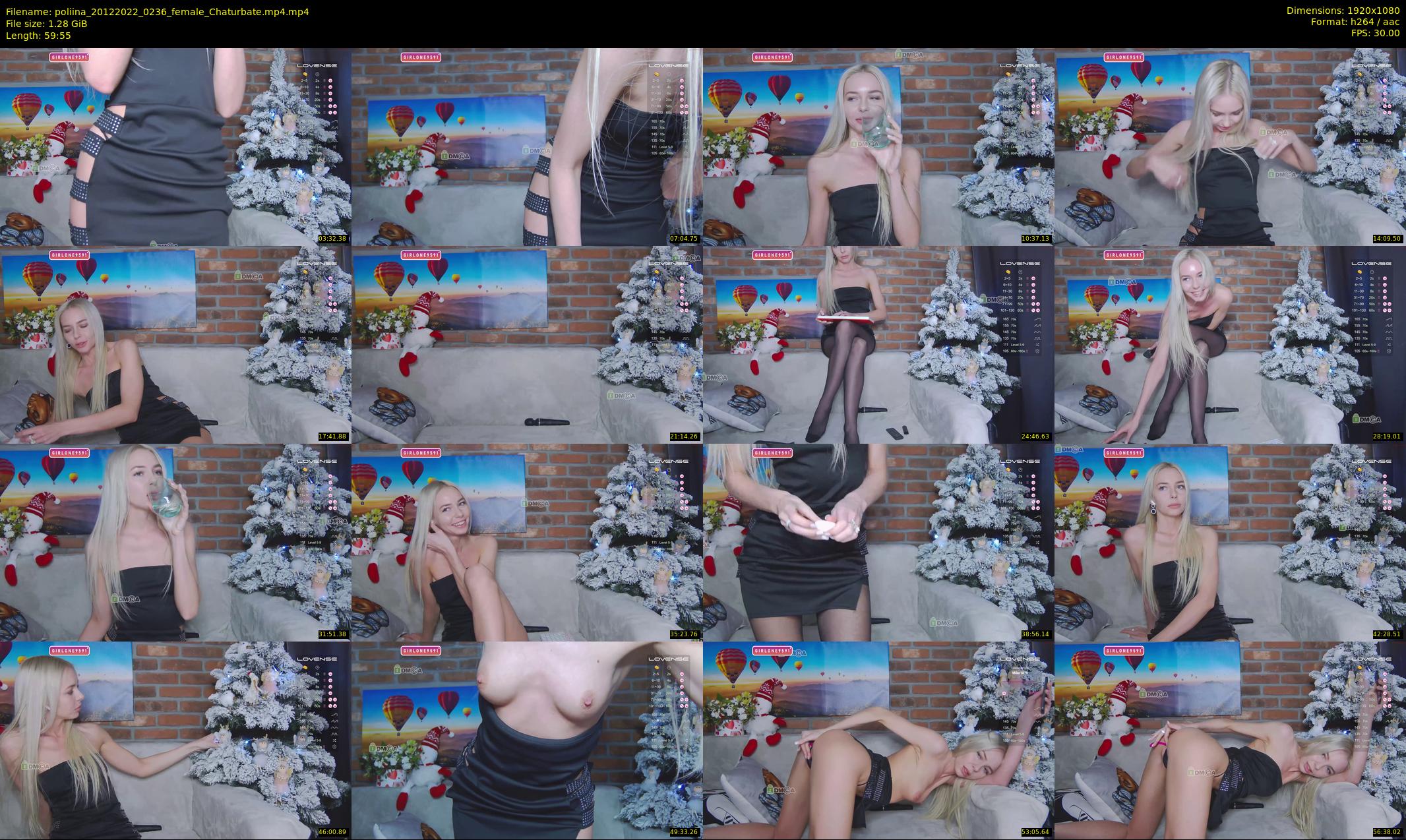 poliina — 60 minute Chaturbate female cam show recording, 1080p, Dec 20, 2022