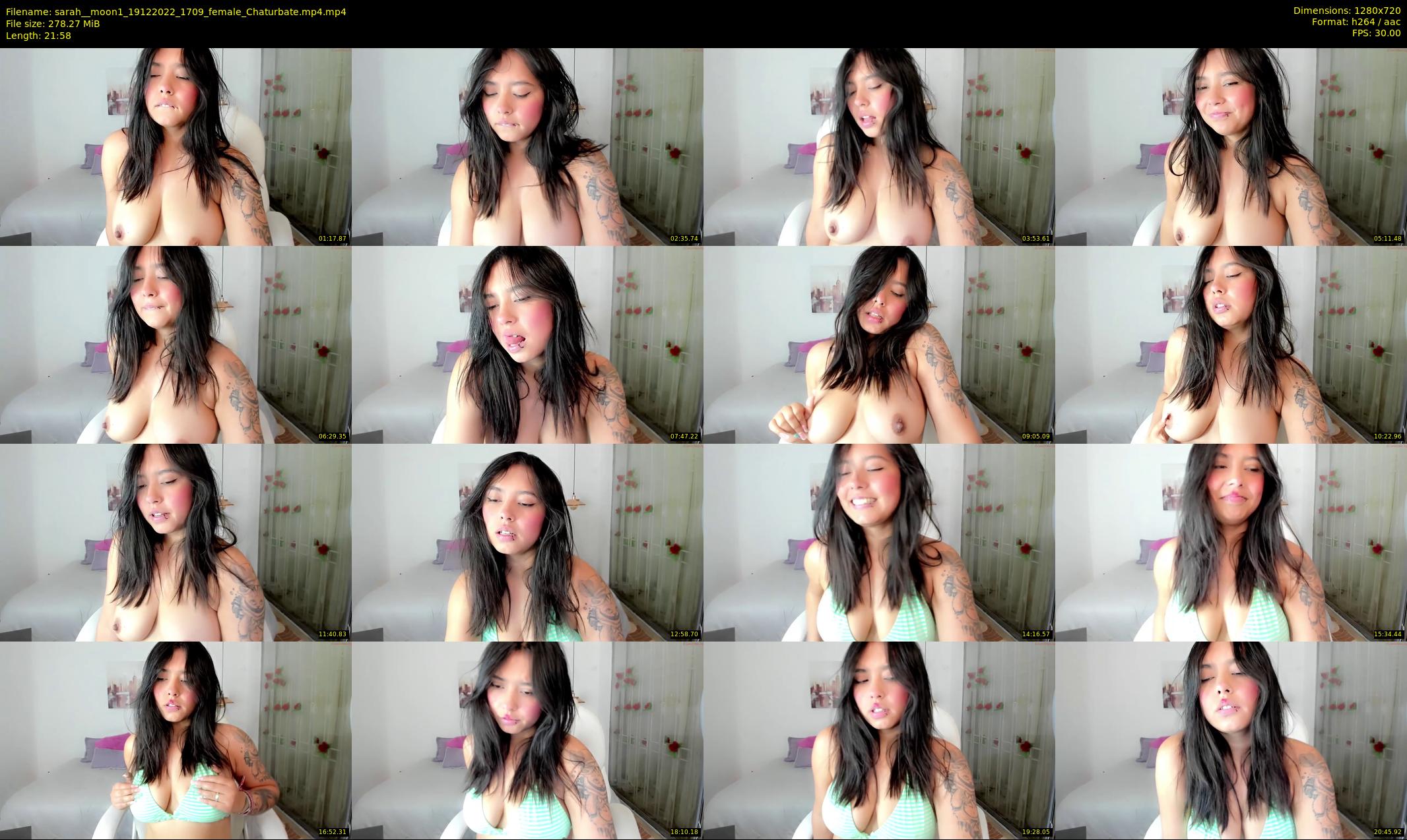 sarah__moon1 — 22 minute Chaturbate female cam show recording, 720p, Dec 19, 2022
