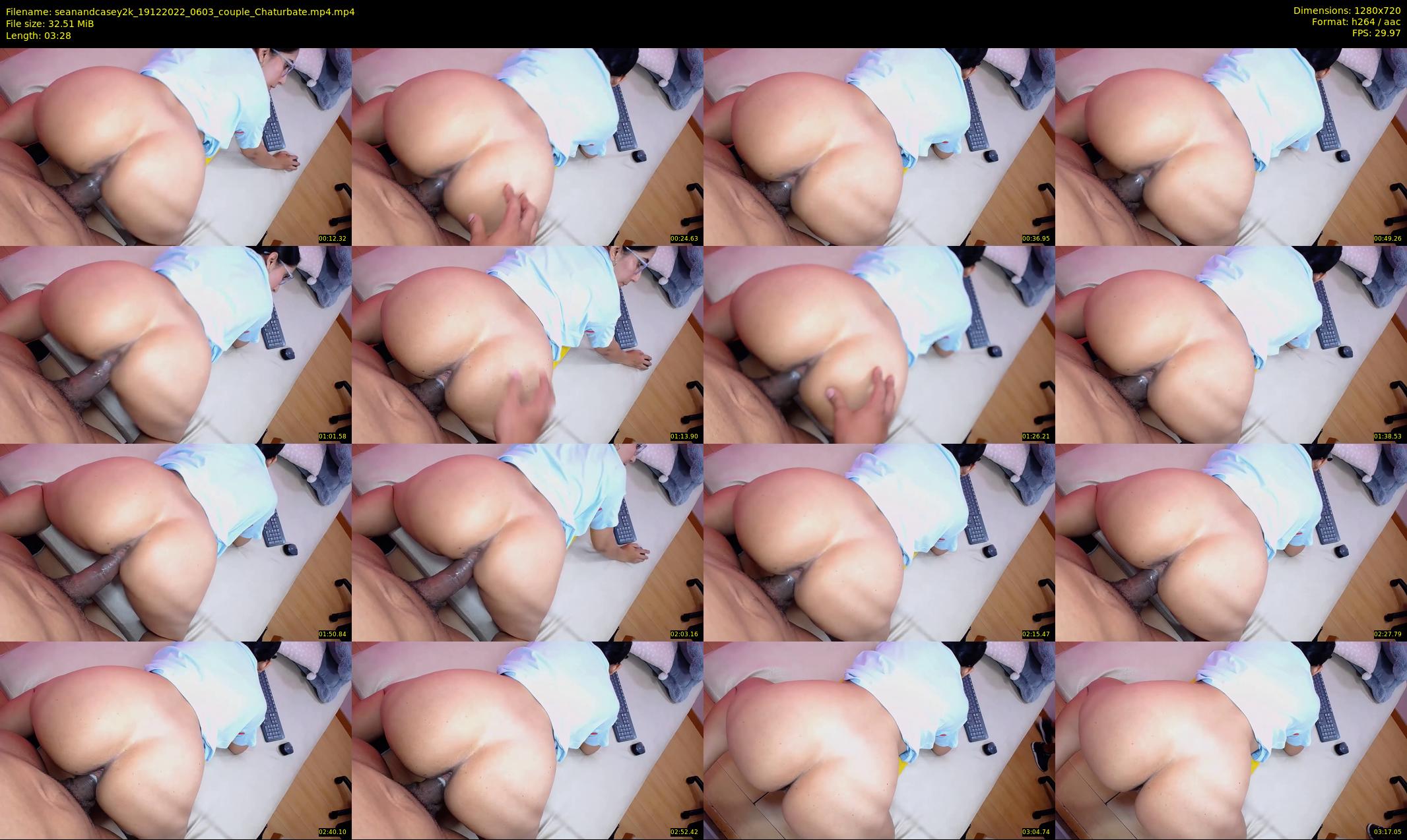 seanandcasey2k — 4 minute Chaturbate couple cam show recording, 720p, Dec 19, 2022