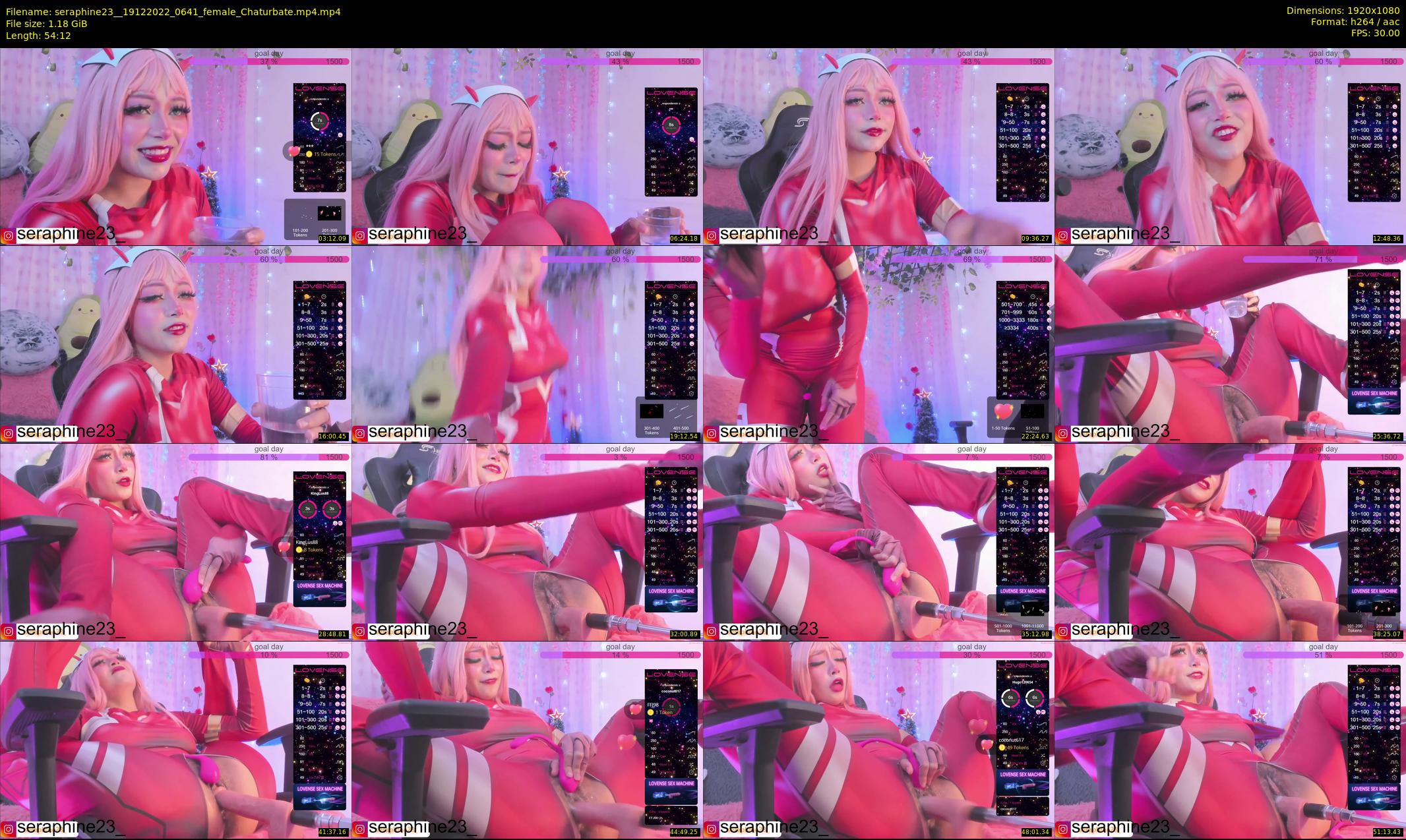 seraphine23_ — 55 minute Chaturbate female cam show recording, 1080p, Dec 19, 2022