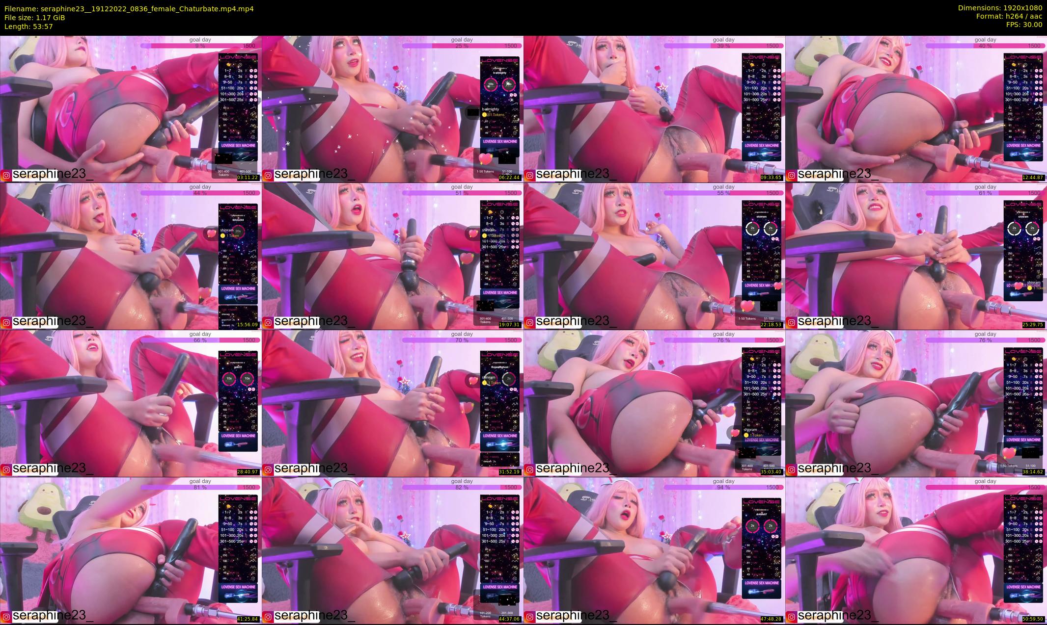 seraphine23_ — 54 minute Chaturbate female cam show recording, 1080p, Dec 19, 2022