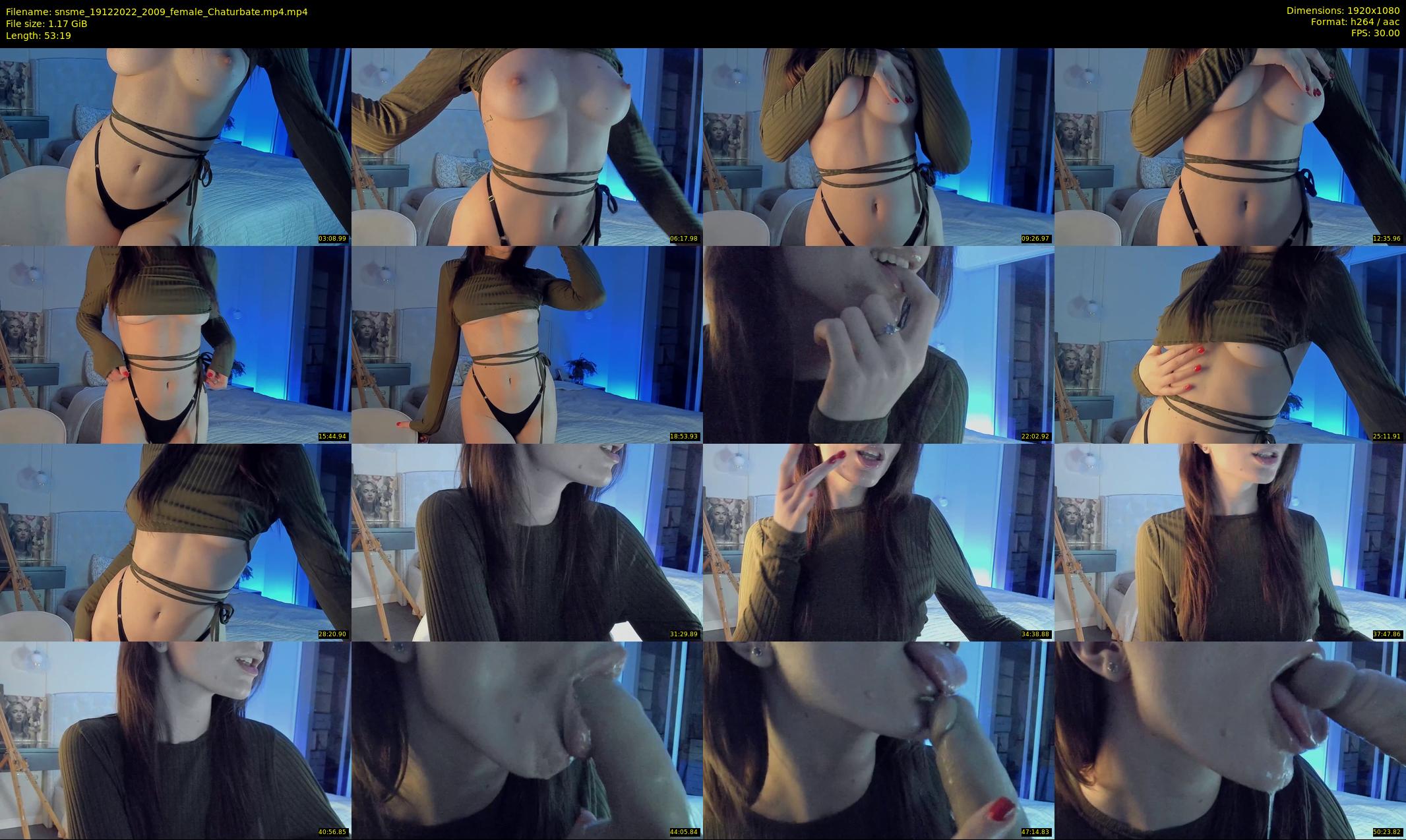 snsme — 54 minute Chaturbate female cam show recording, 1080p, Dec 19, 2022