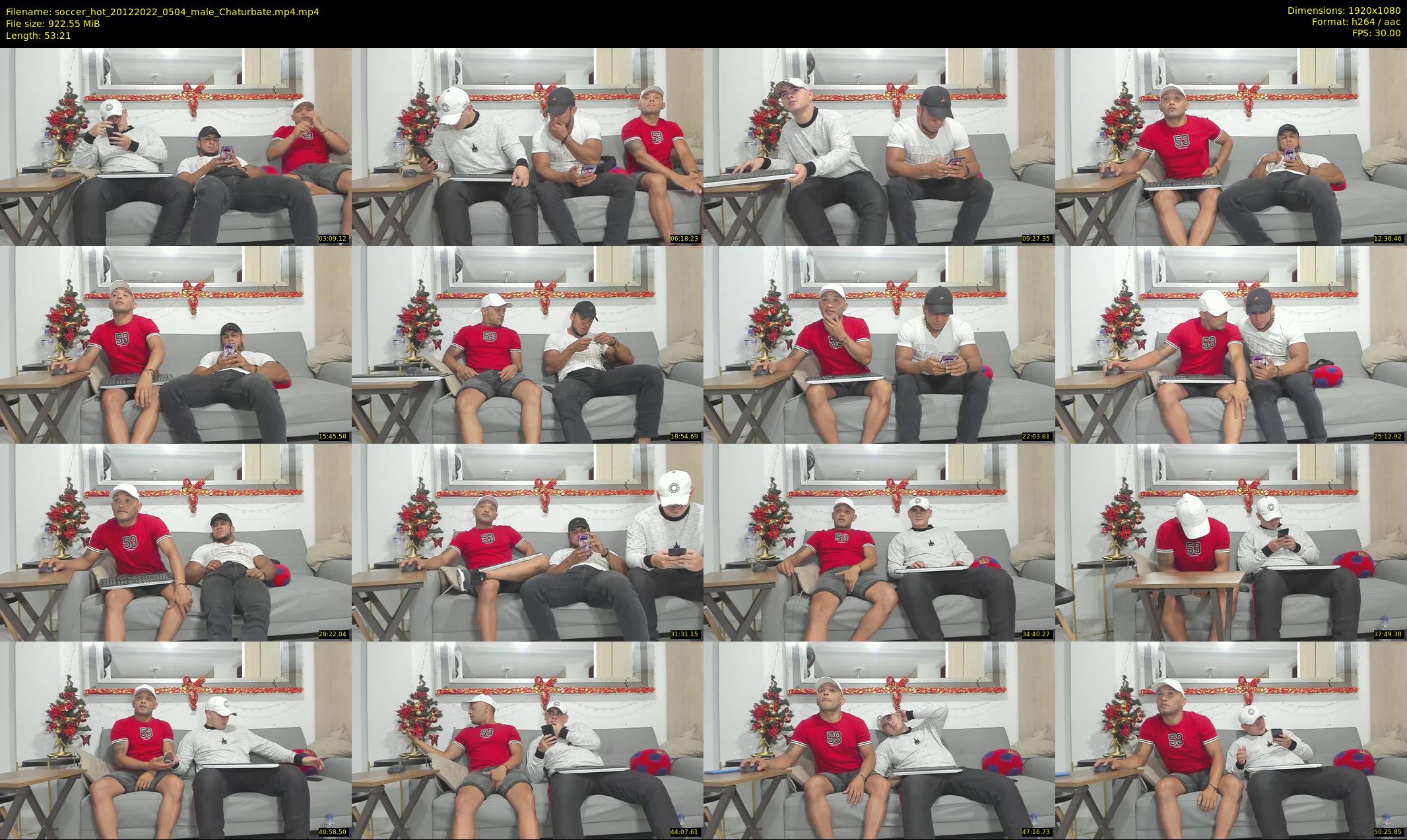 soccer_hot — 54 minute Chaturbate male cam show recording, 1080p, Dec 20, 2022