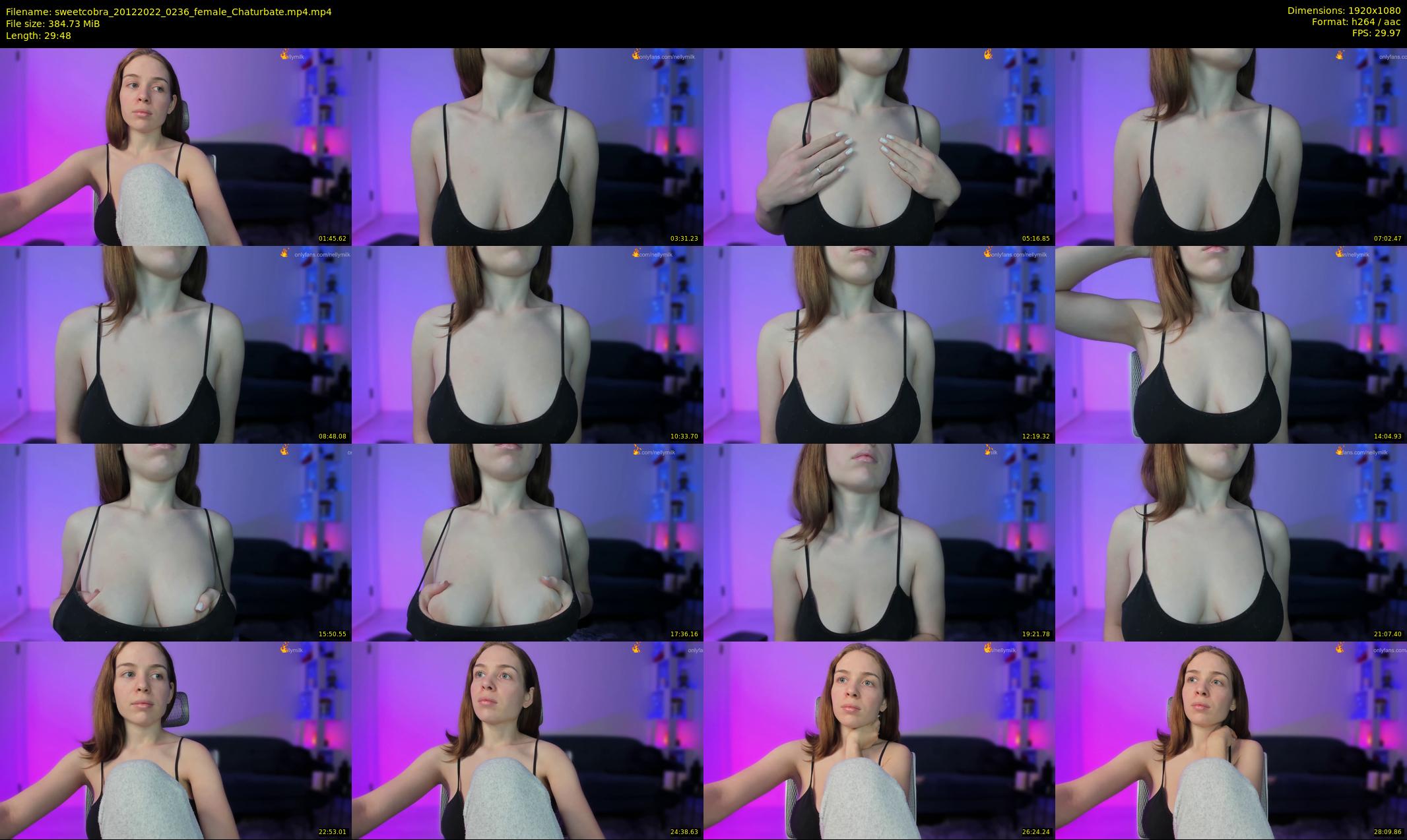 sweetcobra — 30 minute Chaturbate female cam show recording, 1080p, Dec 20, 2022