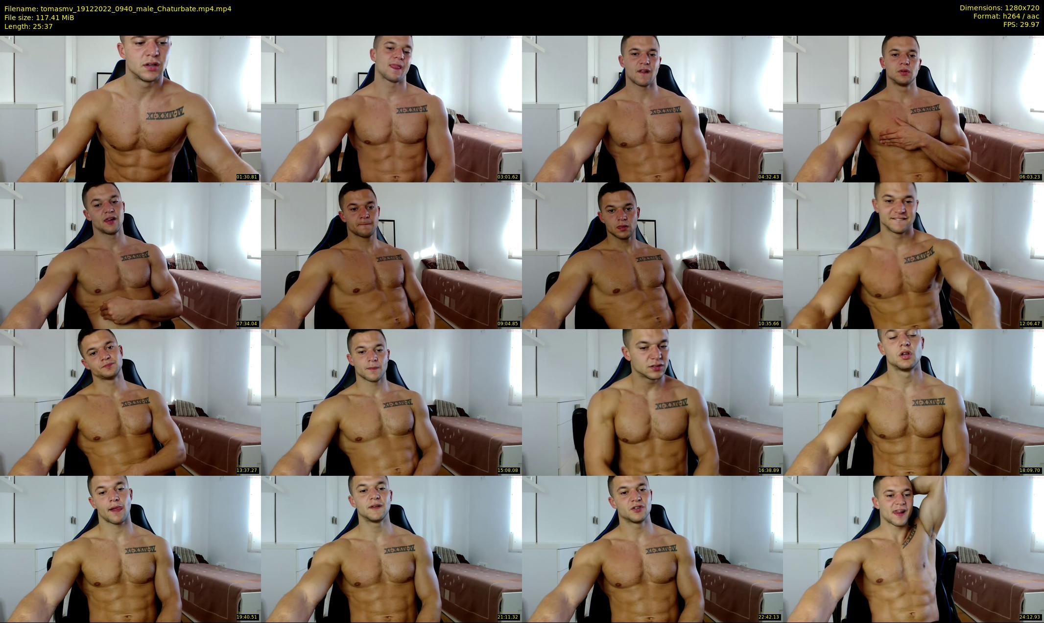 tomasmv — 26 minute Chaturbate male cam show recording, 720p, Dec 19, 2022