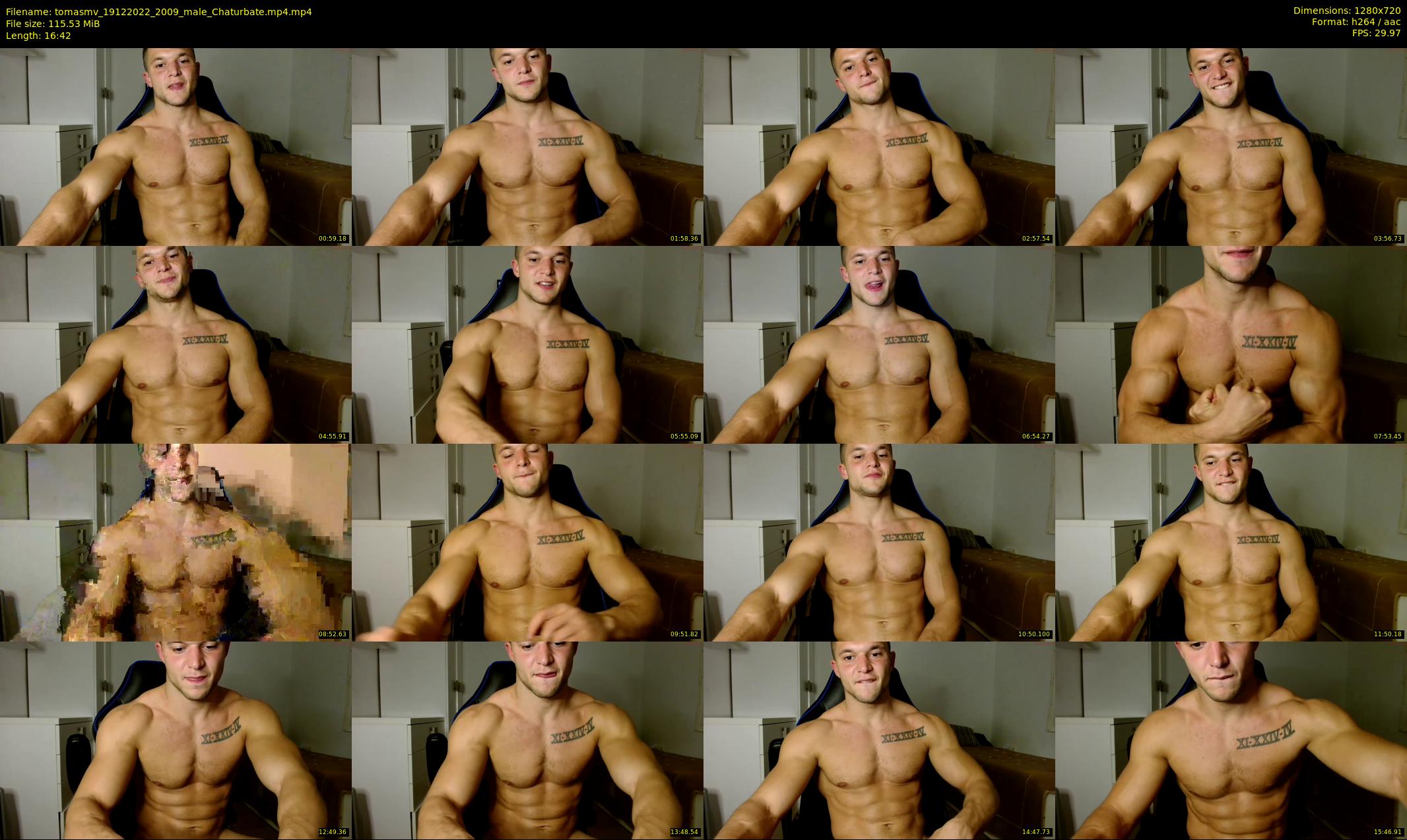 tomasmv — 17 minute Chaturbate male cam show recording, 720p, Dec 19, 2022
