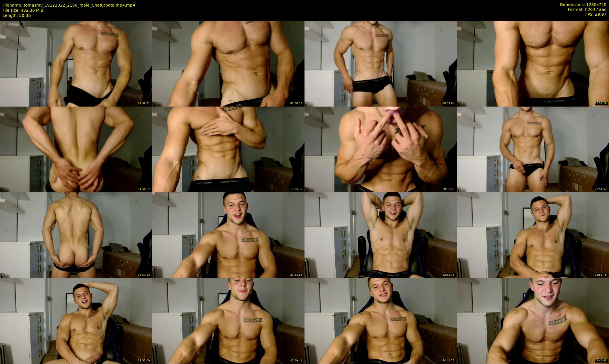 tomasmv — 51 minute Chaturbate male cam show recording, 720p, Dec 19, 2022