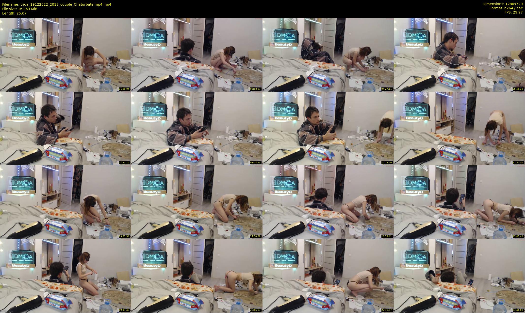 trioa — 26 minute Chaturbate couple cam show recording, 720p, Dec 19, 2022