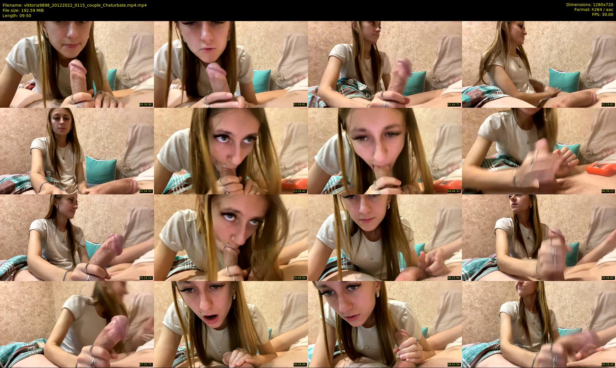 viktoria9898 — 10 minute Chaturbate couple cam show recording, 720p, Dec 20, 2022
