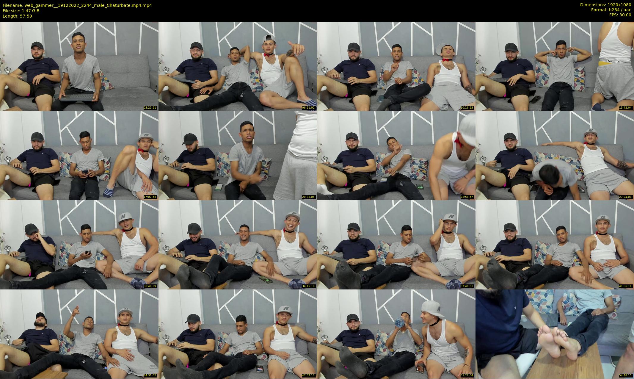 web_gammer_ — 58 minute Chaturbate male cam show recording, 1080p, Dec 19, 2022