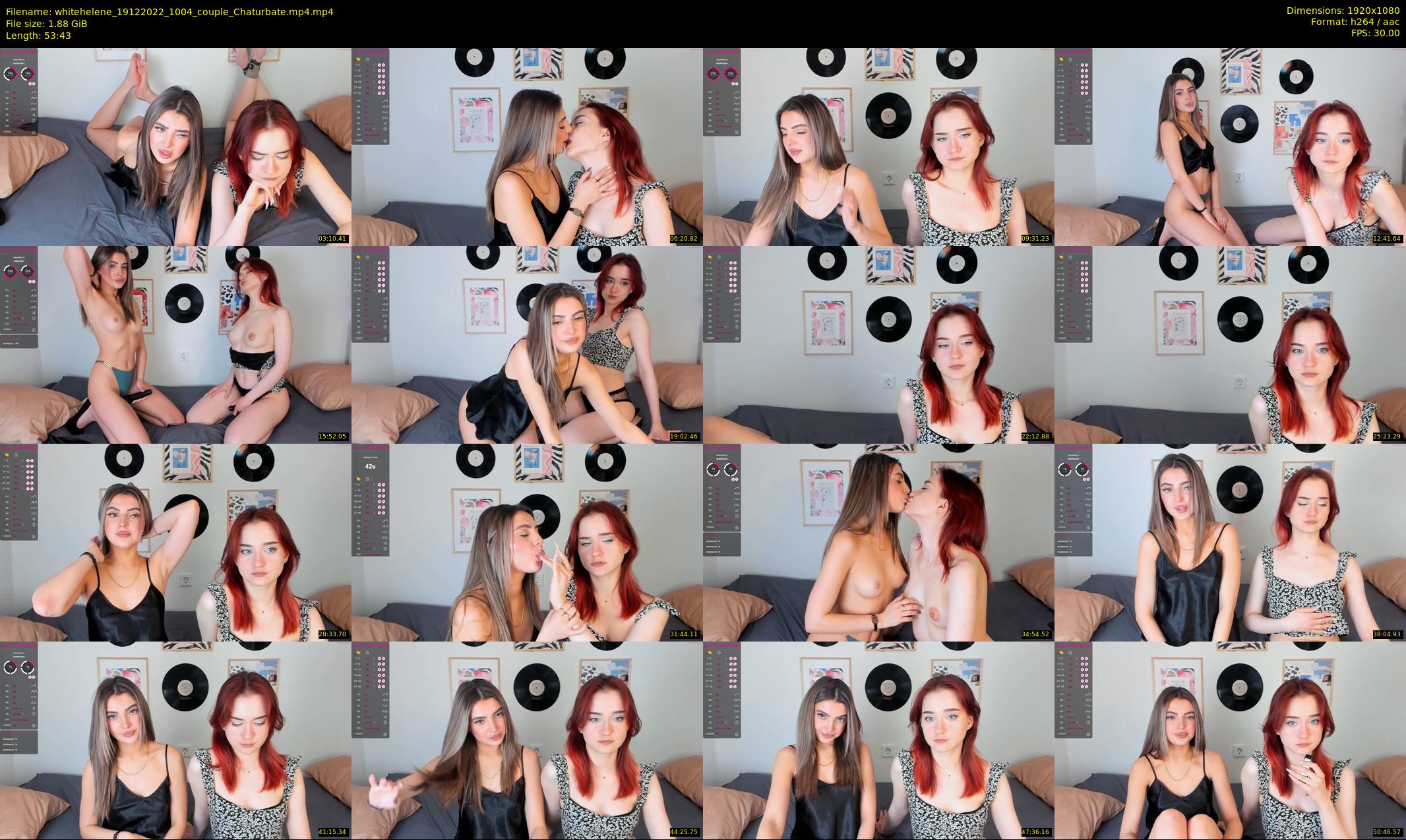 whitehelene — 54 minute Chaturbate female cam show recording, 1080p, Dec 19, 2022