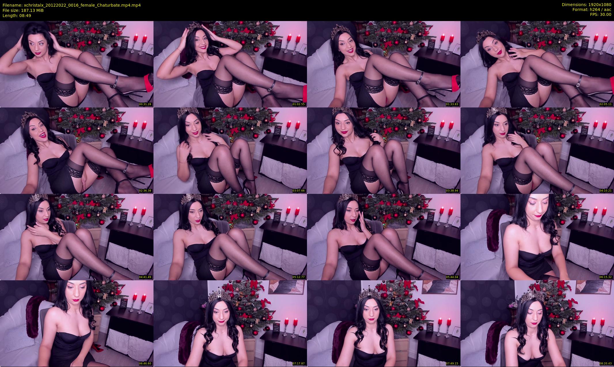 xchristalx — 9 minute Chaturbate female cam show recording, 1080p, Dec 20, 2022
