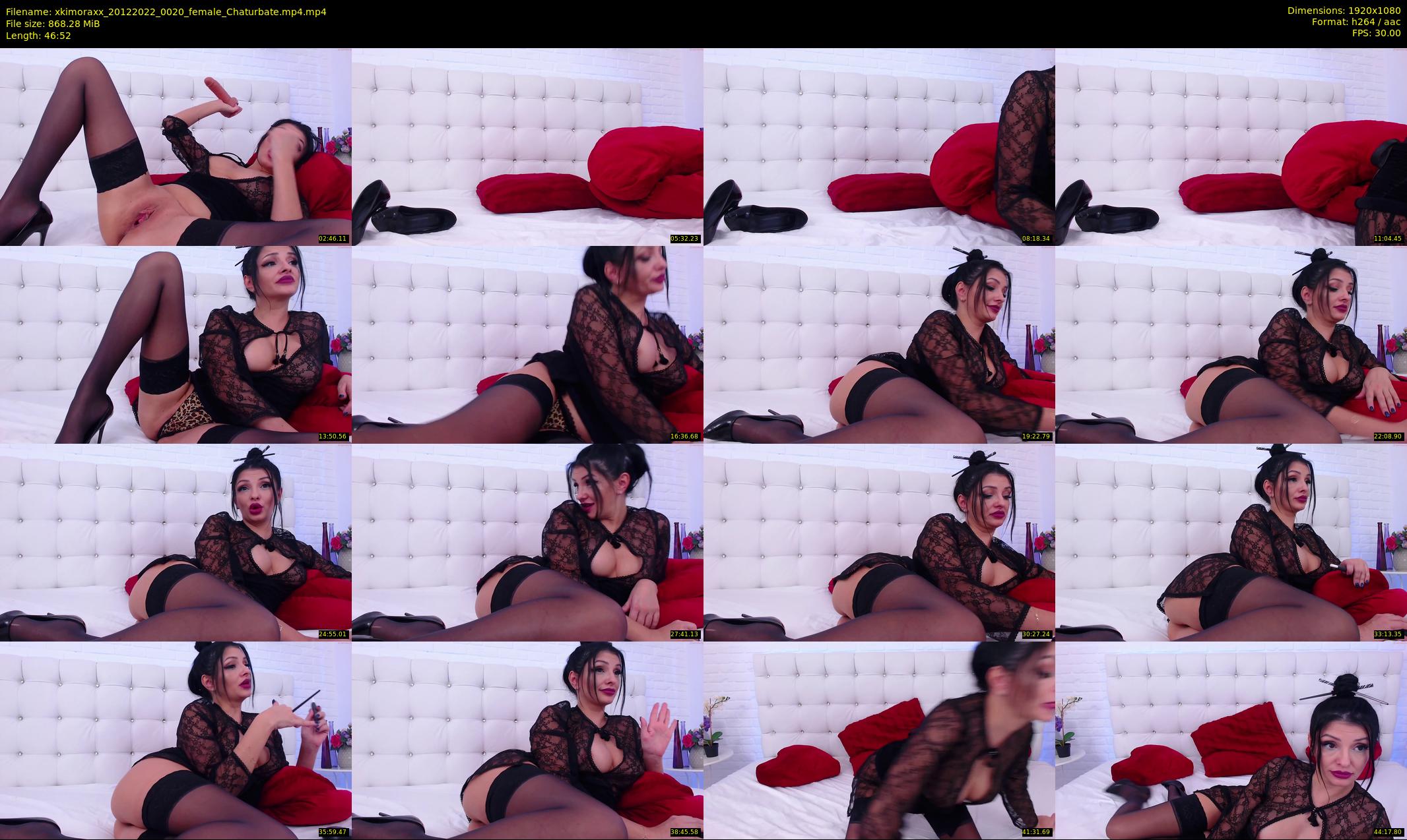 xkimoraxx — 47 minute Chaturbate female cam show recording, 1080p, Dec 20, 2022
