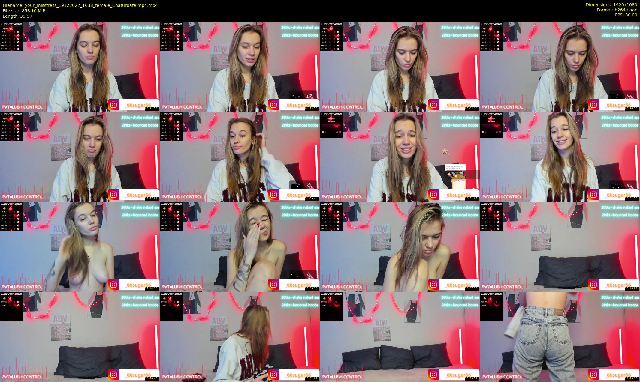 your_misstress — 40 minute Chaturbate female cam show recording, 1080p, Dec 19, 2022
