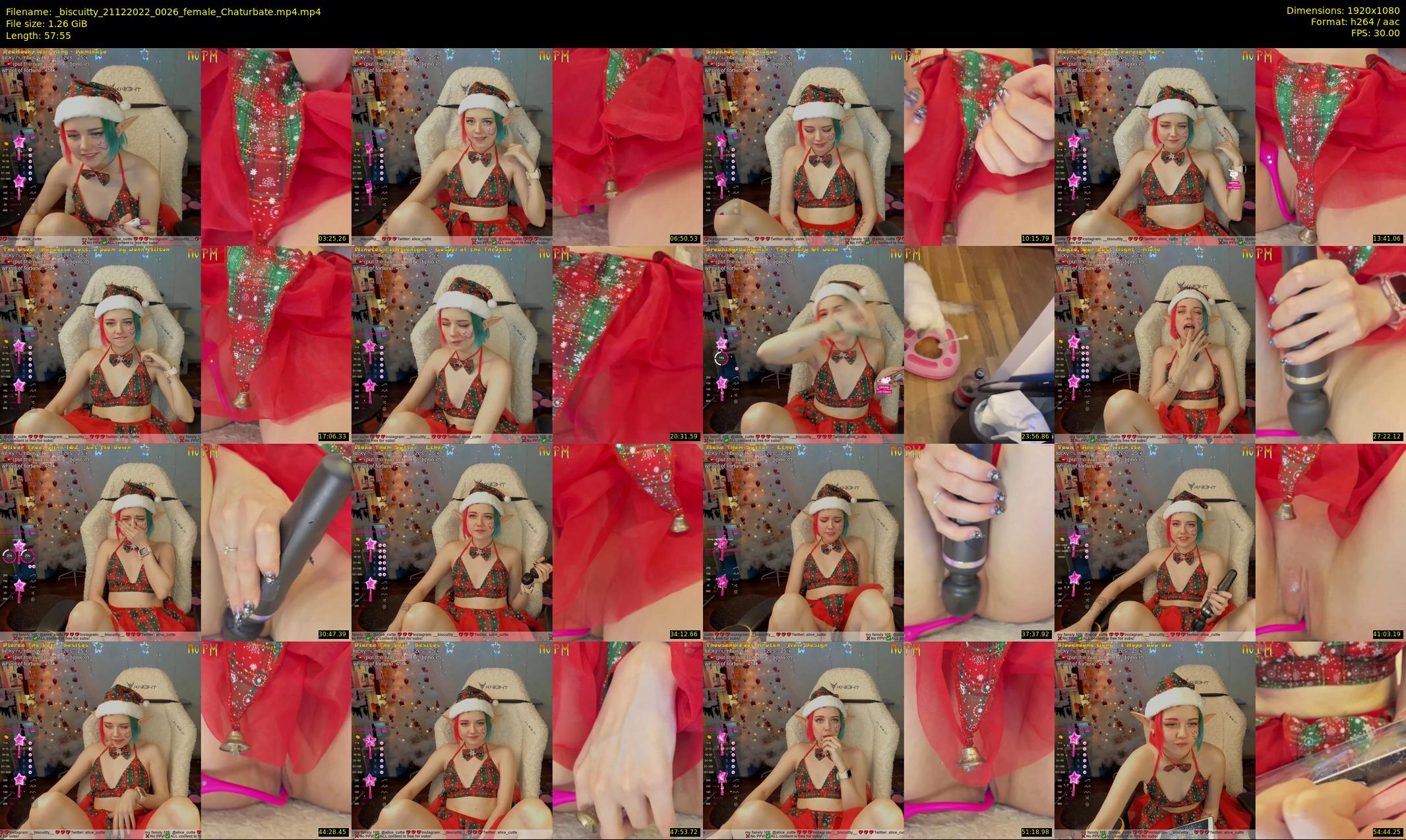 _biscuitty — 58 minute Chaturbate female cam show recording, 1080p, Dec 21, 2022