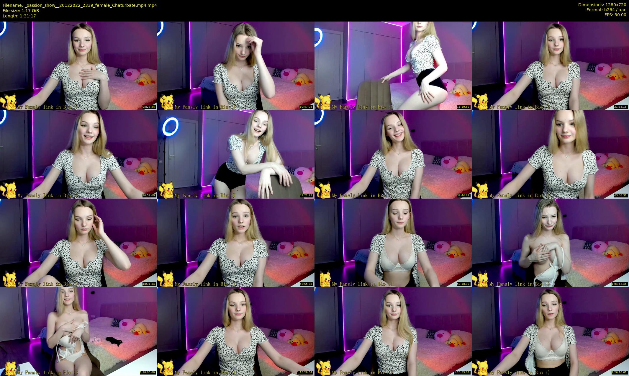_passion_show_ — 92 minute Chaturbate couple cam show recording, 720p, Dec 20, 2022