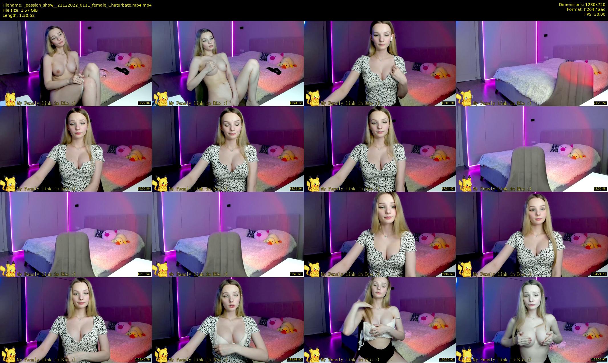 _passion_show_ — 91 minute Chaturbate couple cam show recording, 720p, Dec 21, 2022