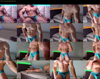 adam_muscle_ — 54 minute Chaturbate male cam show recording, 1080p, Dec 20, 2022