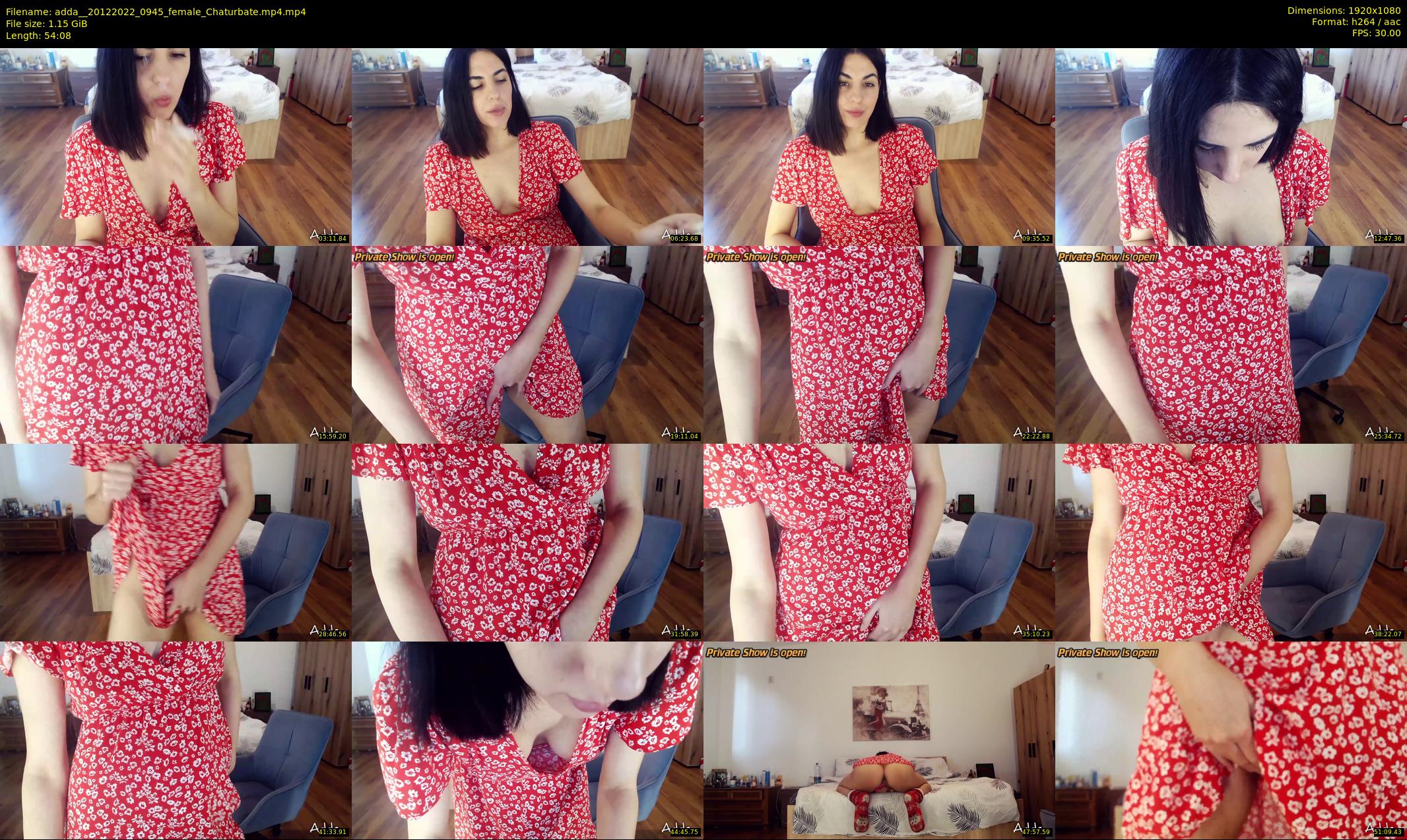 adda_ — 55 minute Chaturbate female cam show recording, 1080p, Dec 20, 2022