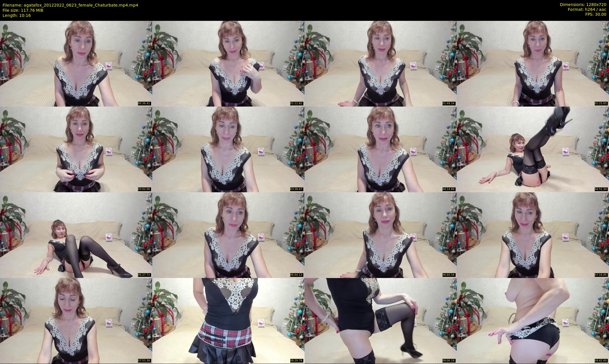 agatafox — 11 minute Chaturbate female cam show recording, 720p, Dec 20, 2022
