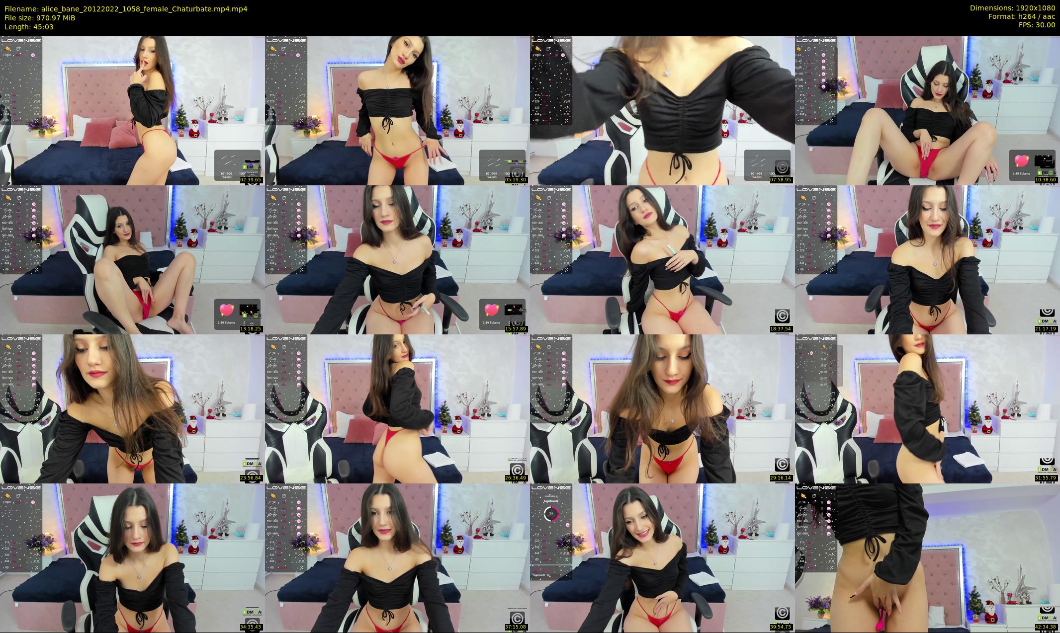 alice_bane — 46 minute Chaturbate female cam show recording, 1080p, Dec 20, 2022